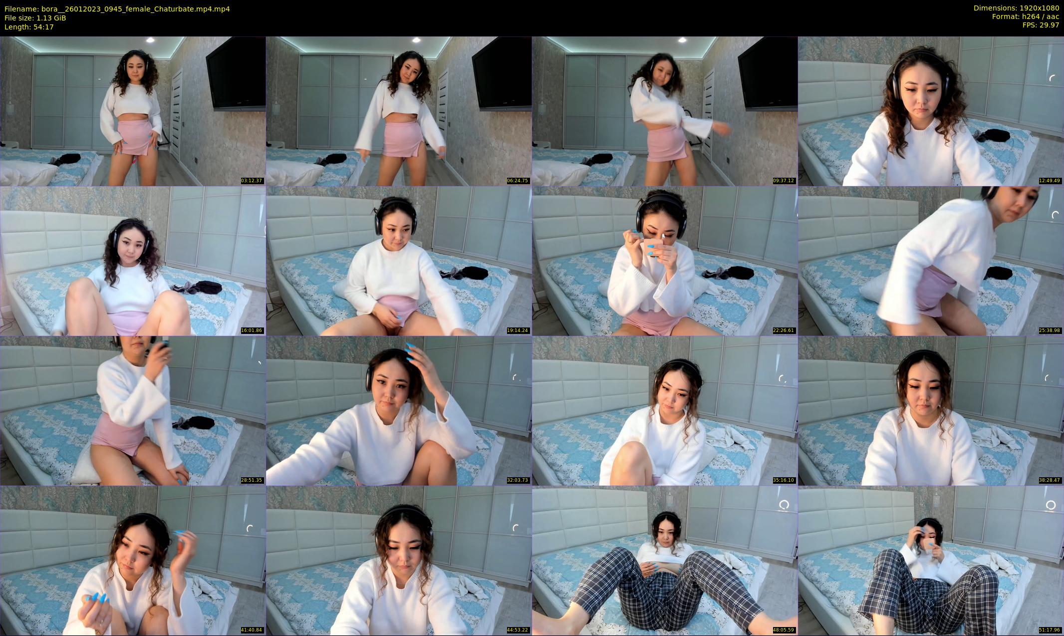 bora_ — 55 minute Chaturbate female cam show recording, 1080p, Jan 26, 2023