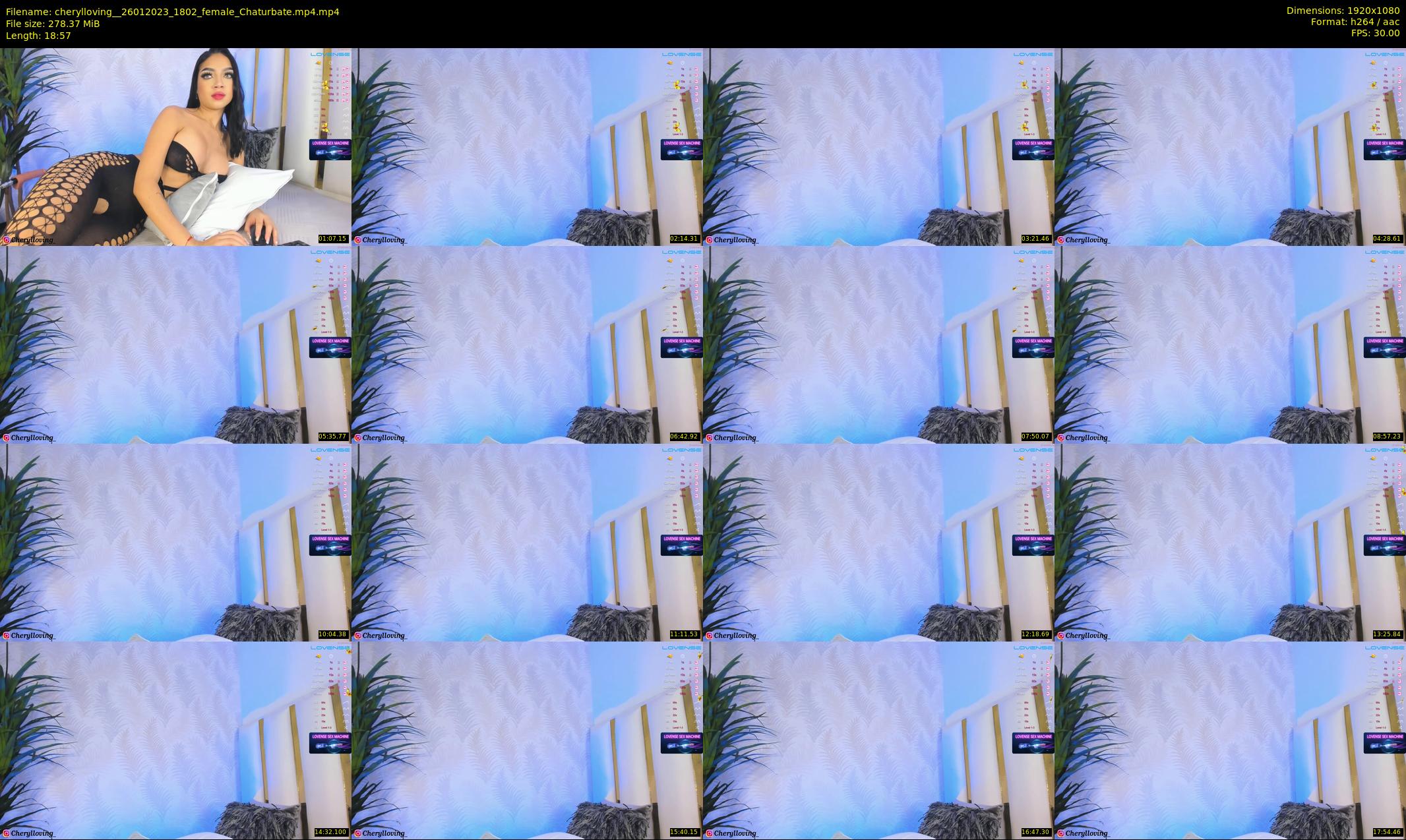 cherylloving_ — 19 minute Chaturbate female cam show recording, 1080p, Jan 26, 2023