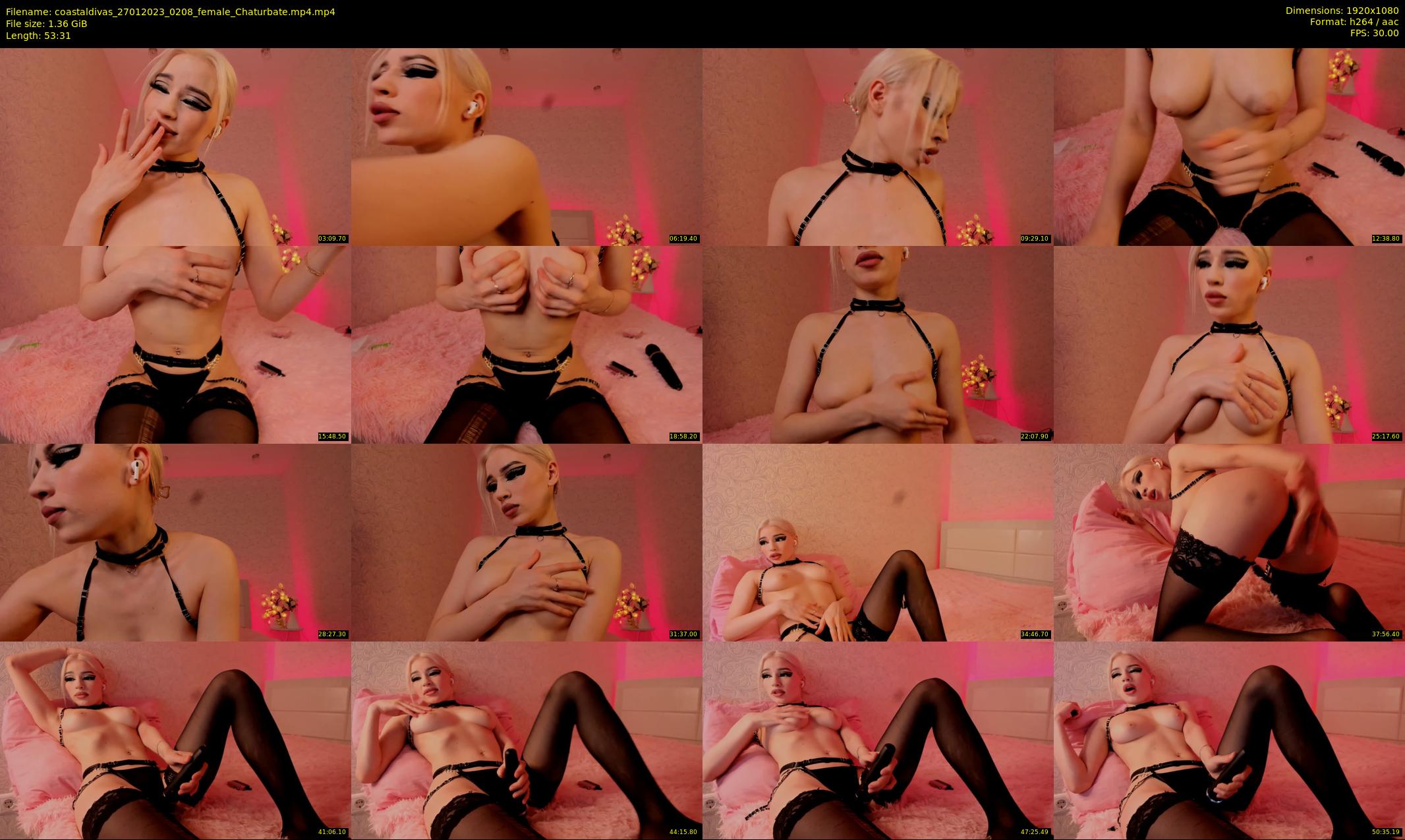 coastaldivas — 54 minute Chaturbate female cam show recording, 1080p, Jan 27, 2023