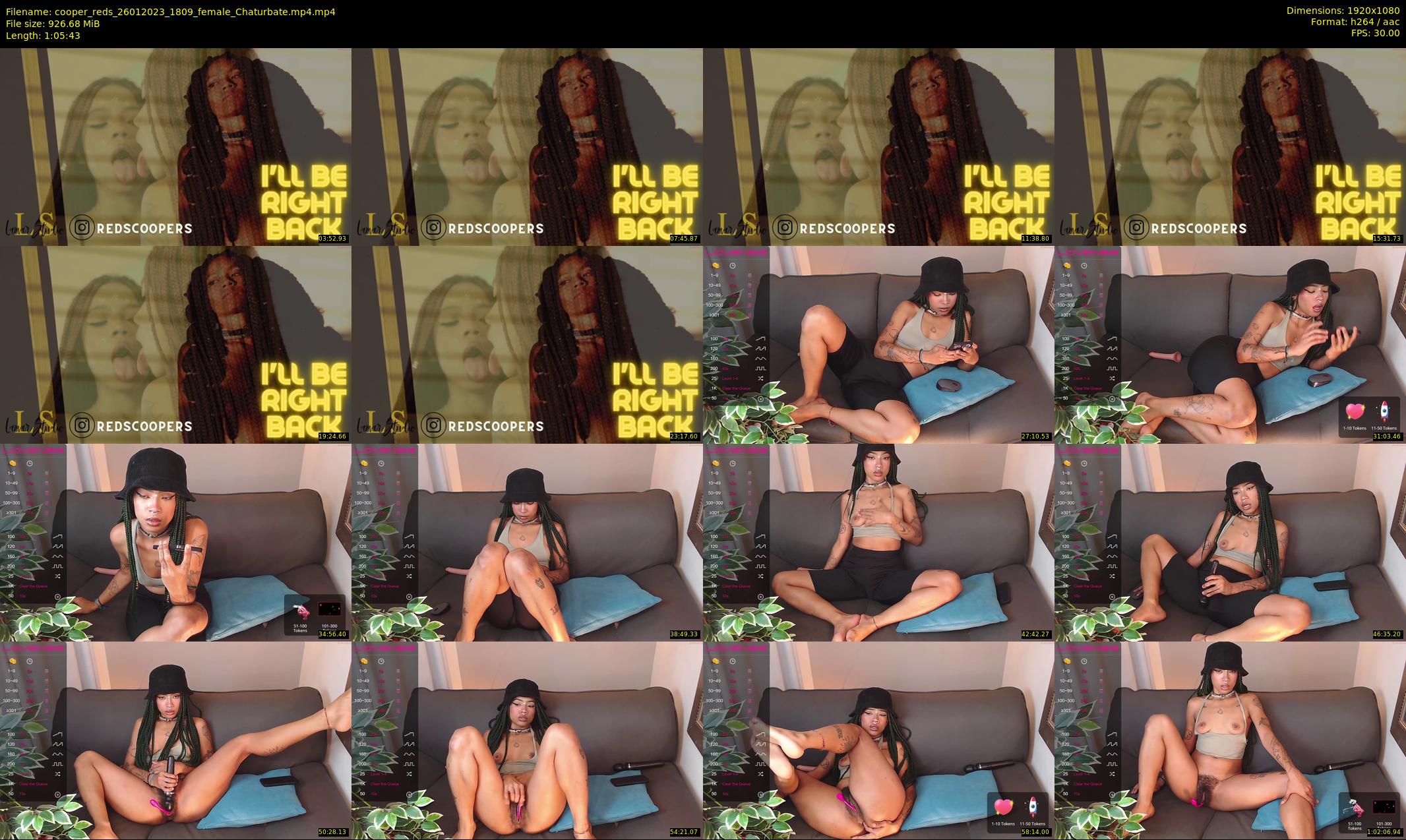 cooper_reds — 66 minute Chaturbate female cam show recording, 1080p, Jan 26, 2023