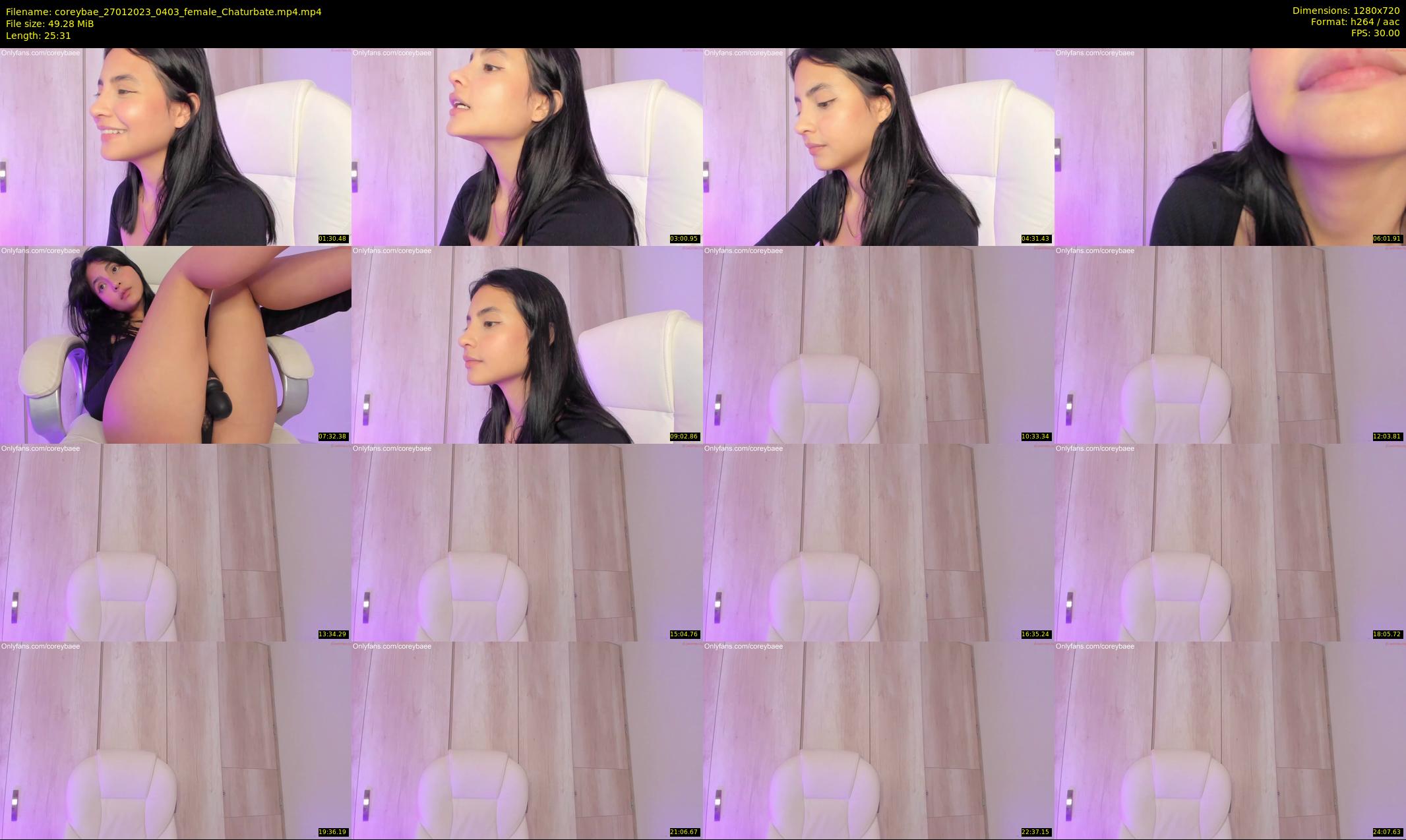 coreybae — 26 minute Chaturbate female cam show recording, 720p, Jan 27, 2023