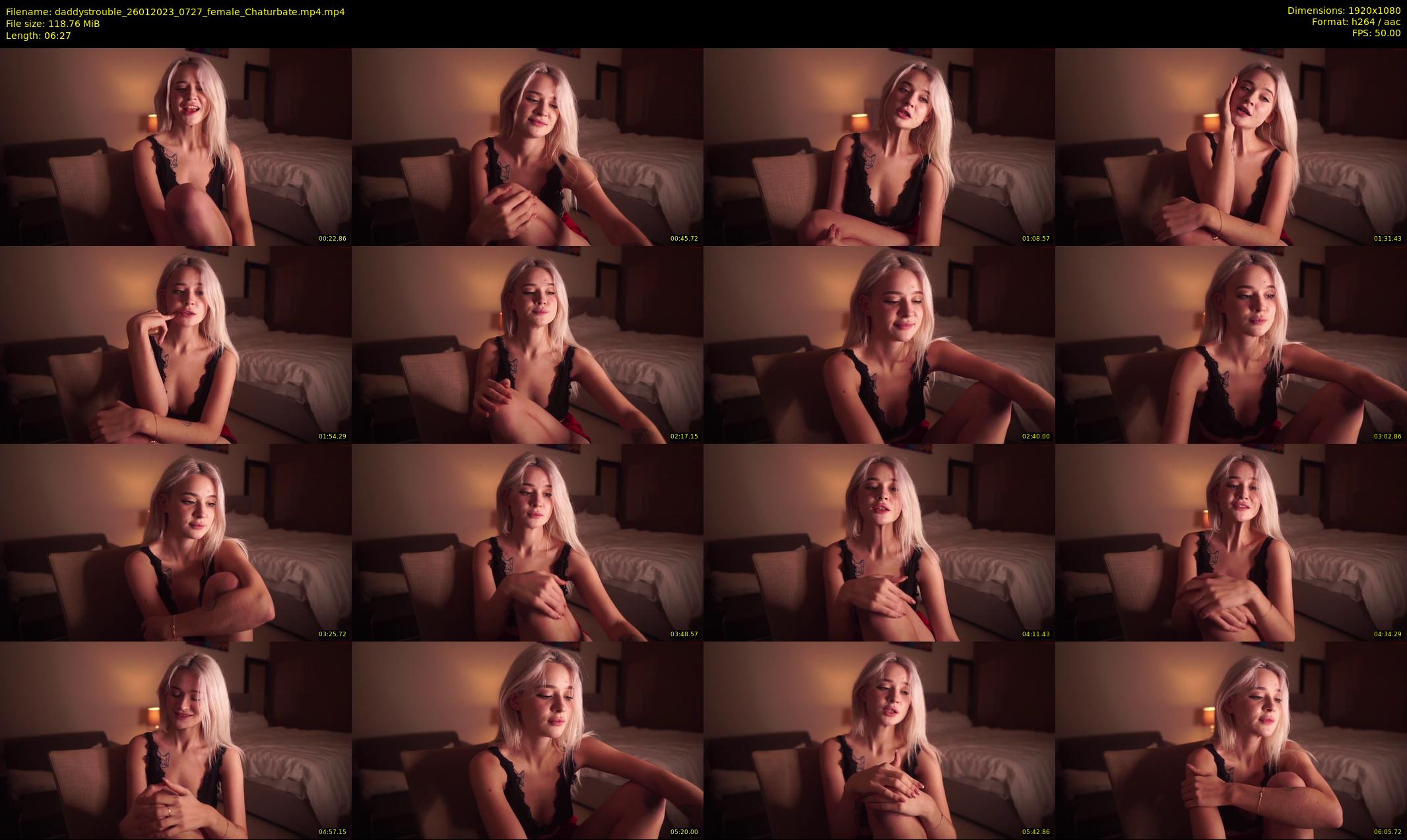 daddystrouble — 7 minute Chaturbate female cam show recording, 1080p, Jan 26, 2023