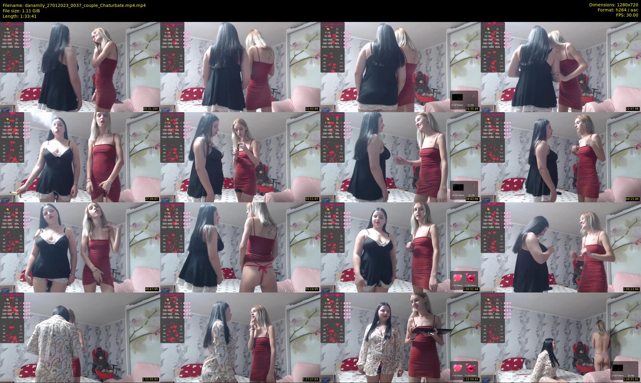 danamily — 94 minute Chaturbate female cam show recording, 720p, Jan 27, 2023