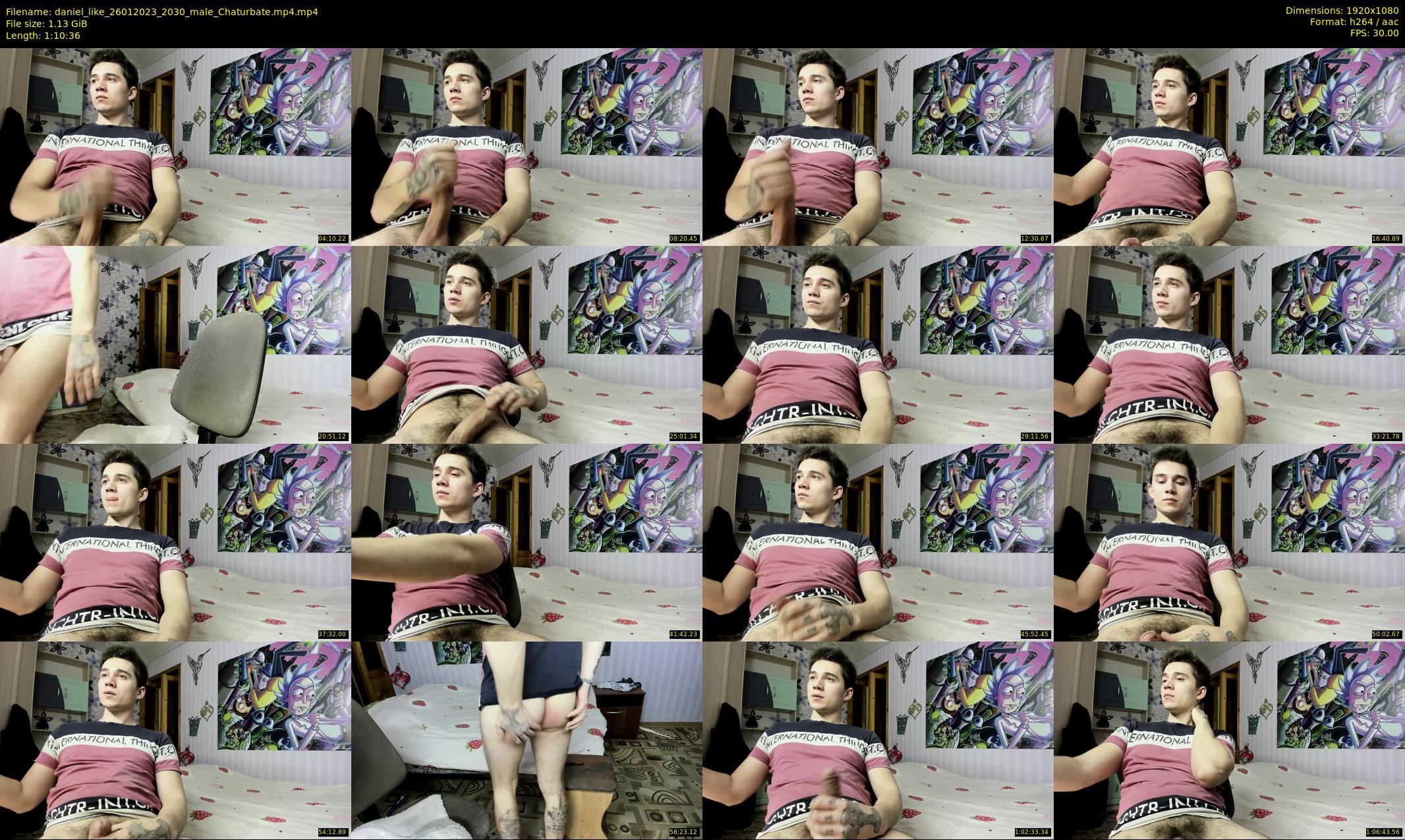 daniel_like — 71 minute Chaturbate male cam show recording, 1080p, Jan 26, 2023