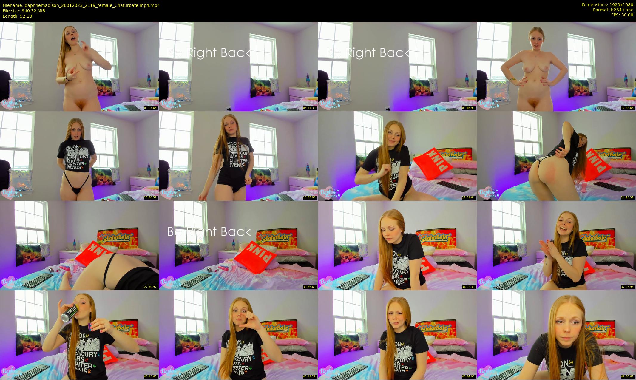 daphnemadison — 53 minute Chaturbate couple cam show recording, 1080p, Jan 26, 2023