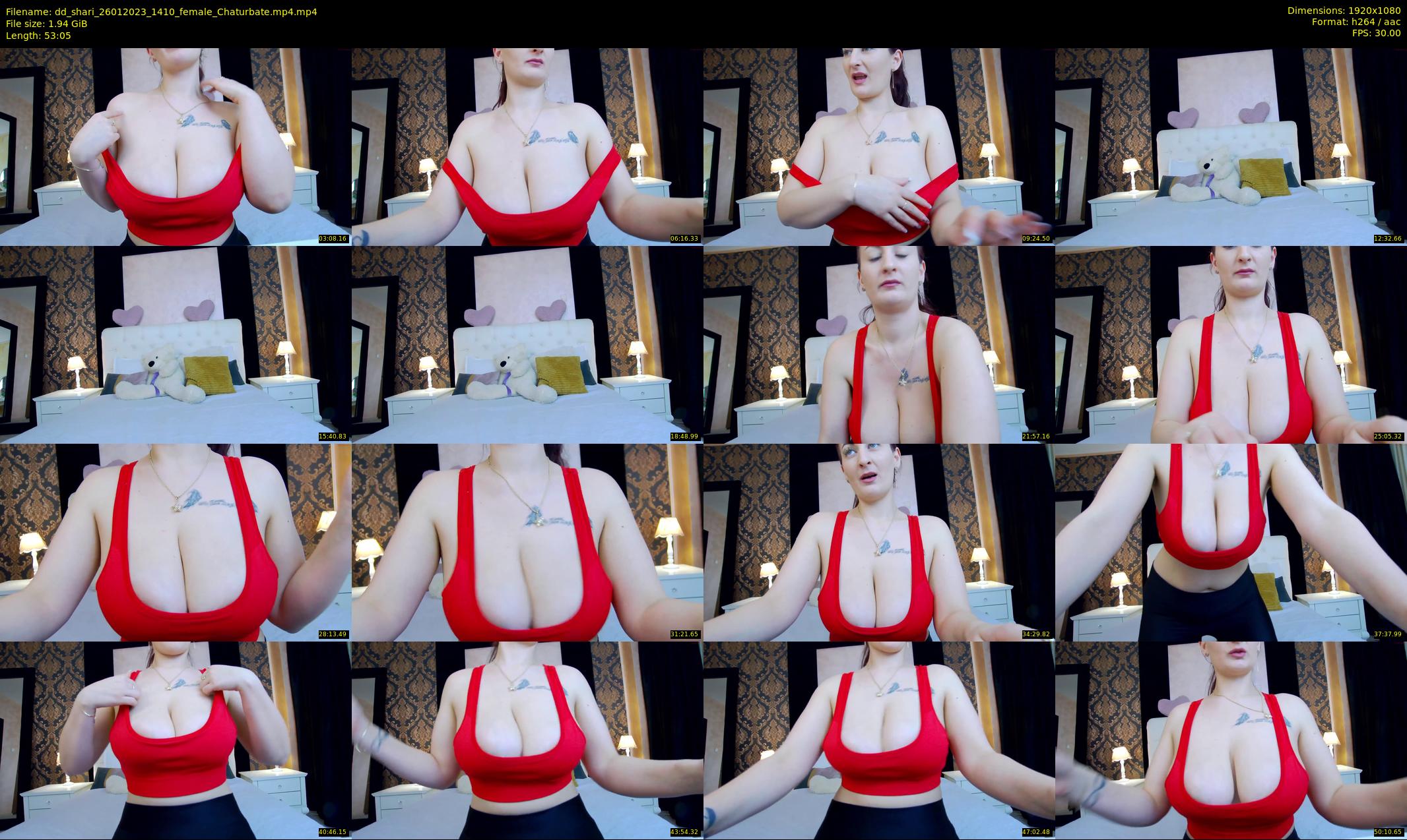 dd_shari — 54 minute Chaturbate female cam show recording, 1080p, Jan 26, 2023
