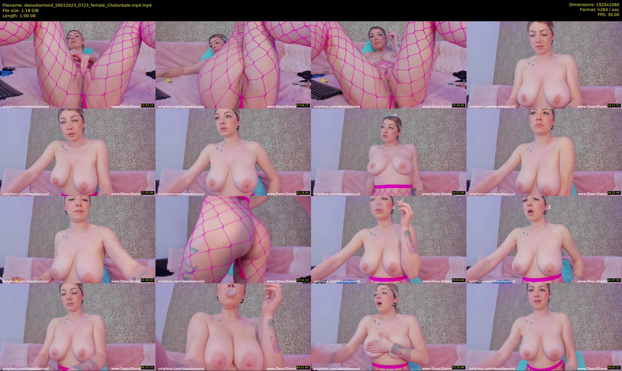 deeadiamond — 61 minute Chaturbate female cam show recording, 1080p, Jan 26, 2023
