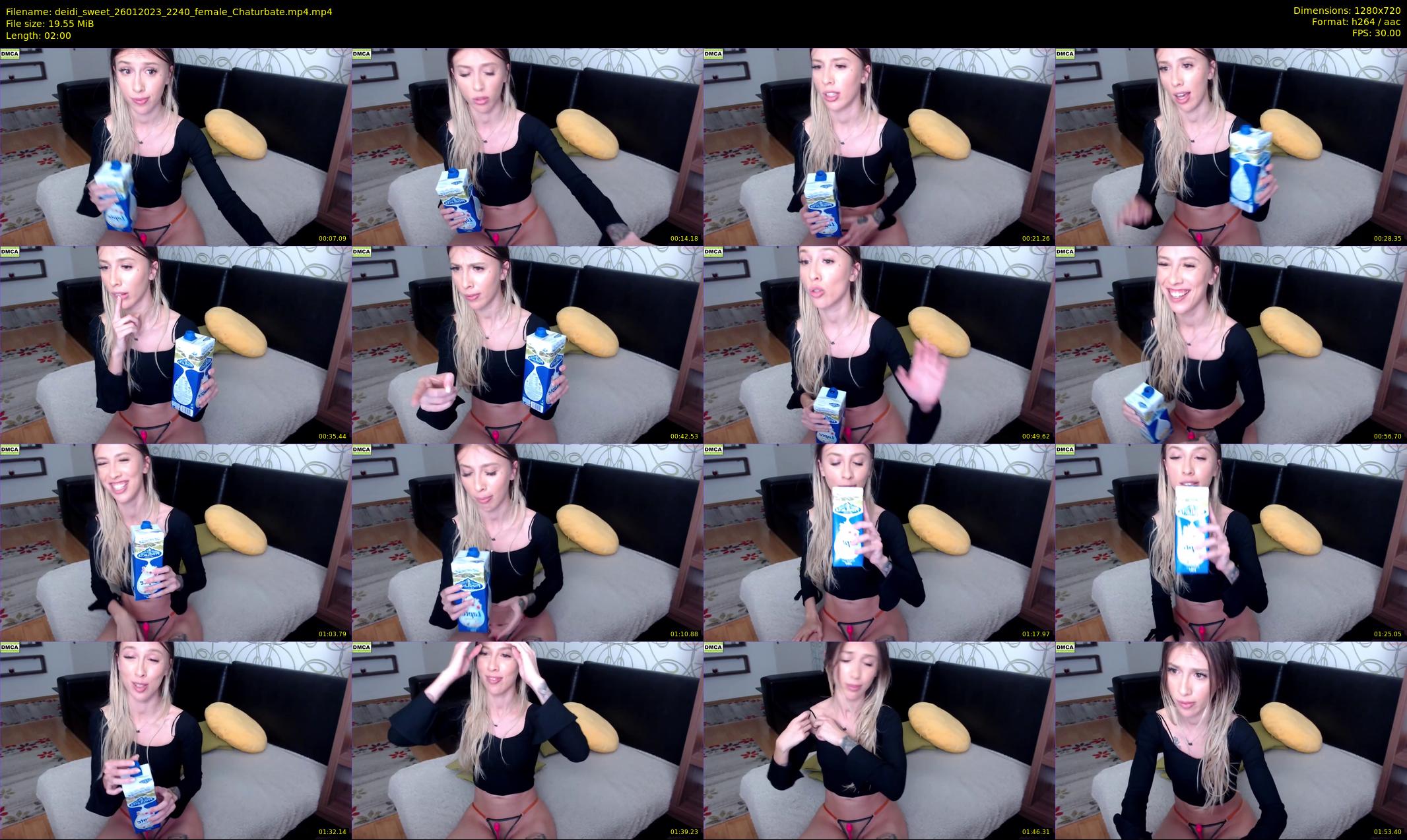 deidi_sweet — 2 minute Chaturbate female cam show recording, 720p, Jan 26, 2023