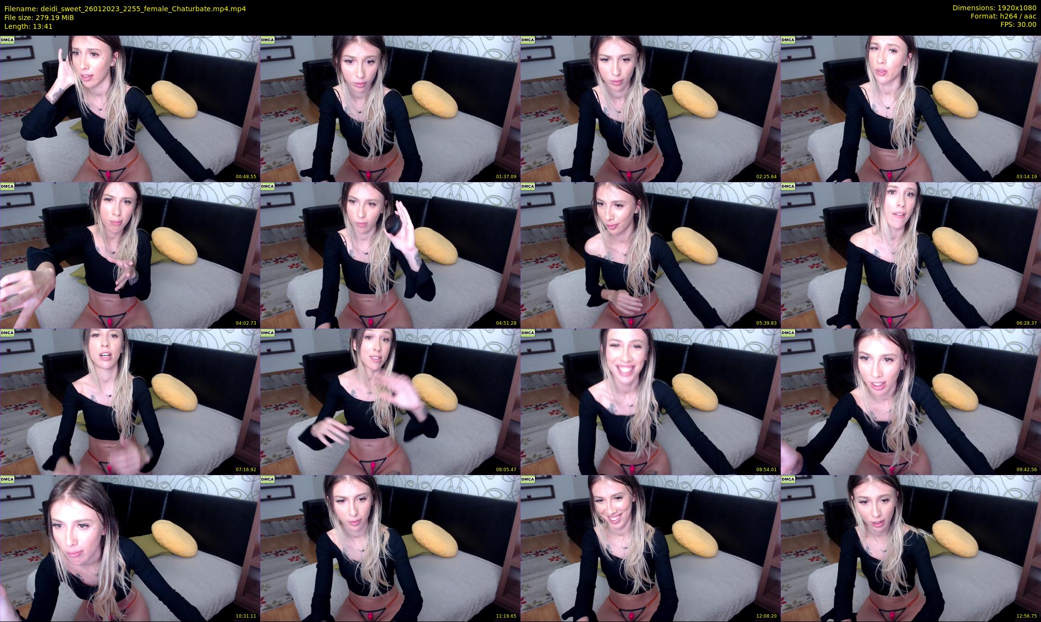 deidi_sweet — 14 minute Chaturbate female cam show recording, 1080p, Jan 26, 2023
