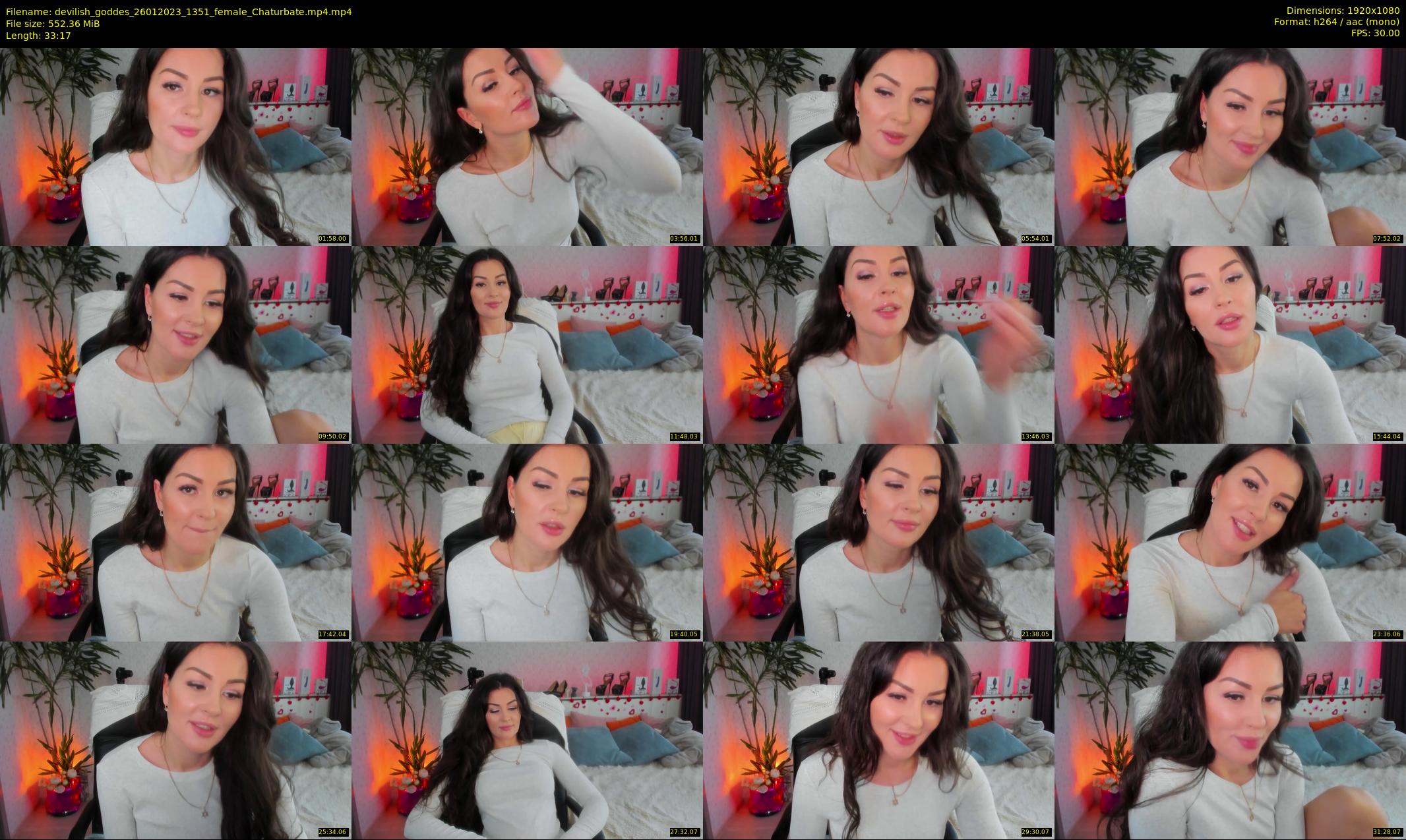 devilish_goddes — 34 minute Chaturbate female cam show recording, 1080p, Jan 26, 2023