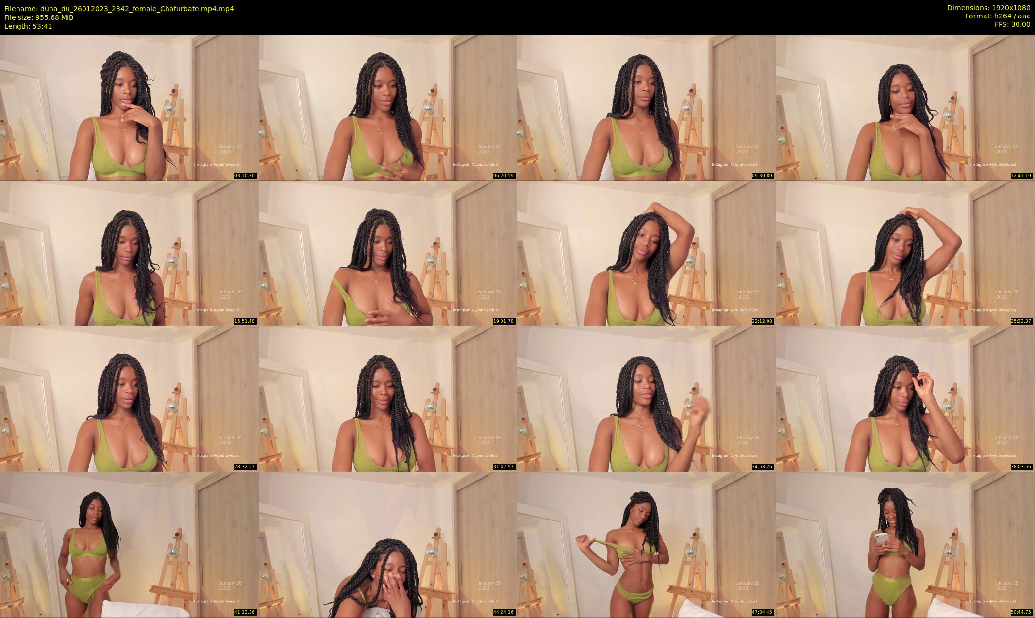 duna_du — 54 minute Chaturbate female cam show recording, 1080p, Jan 26, 2023