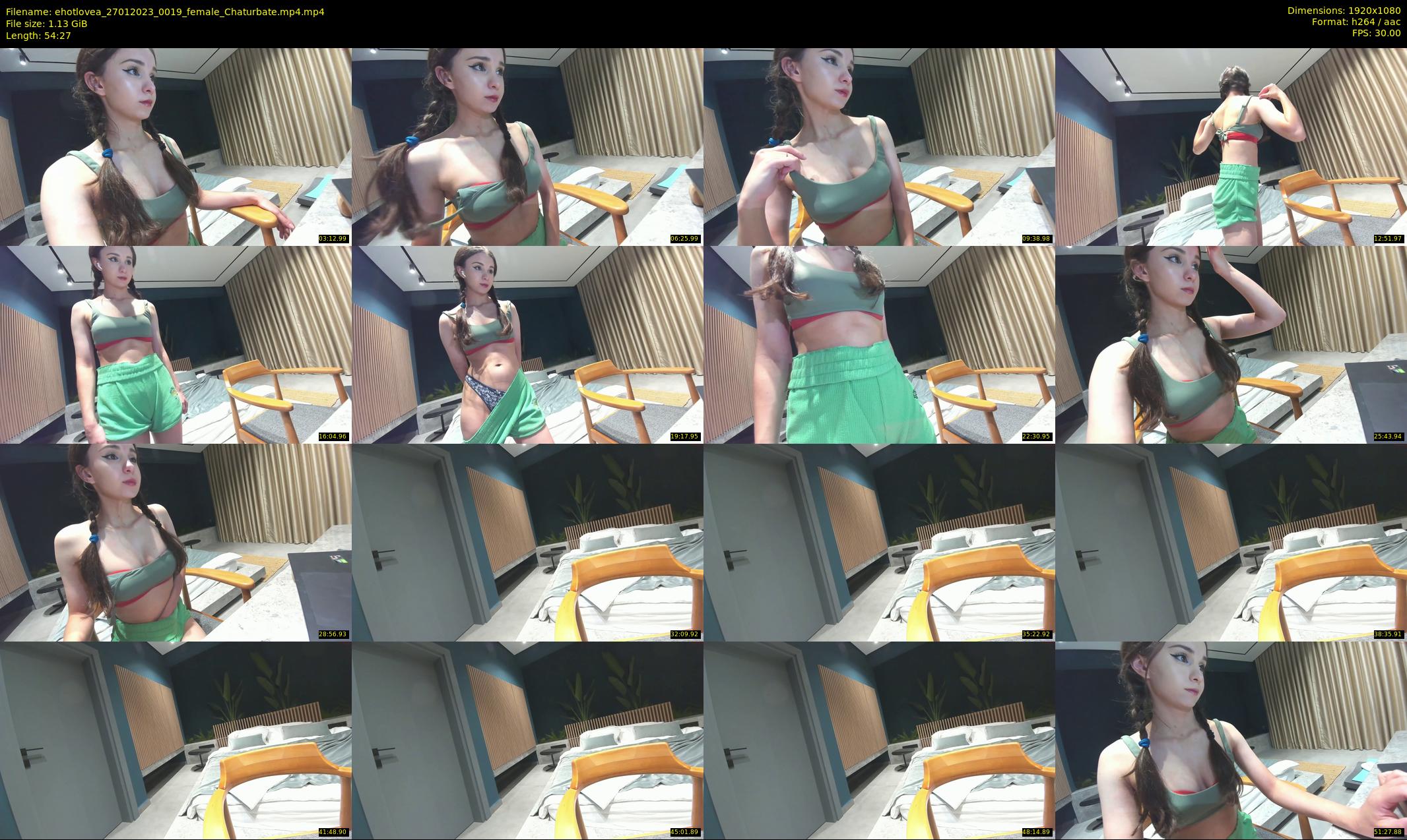 ehotlovea — 55 minute Chaturbate female cam show recording, 1080p, Jan 27, 2023