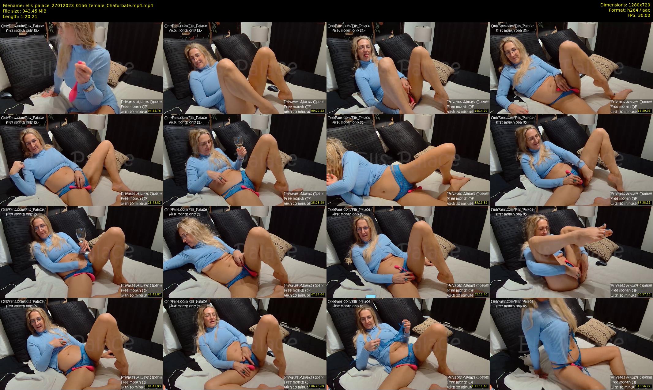 ells_palace — 81 minute Chaturbate female cam show recording, 720p, Jan 27, 2023