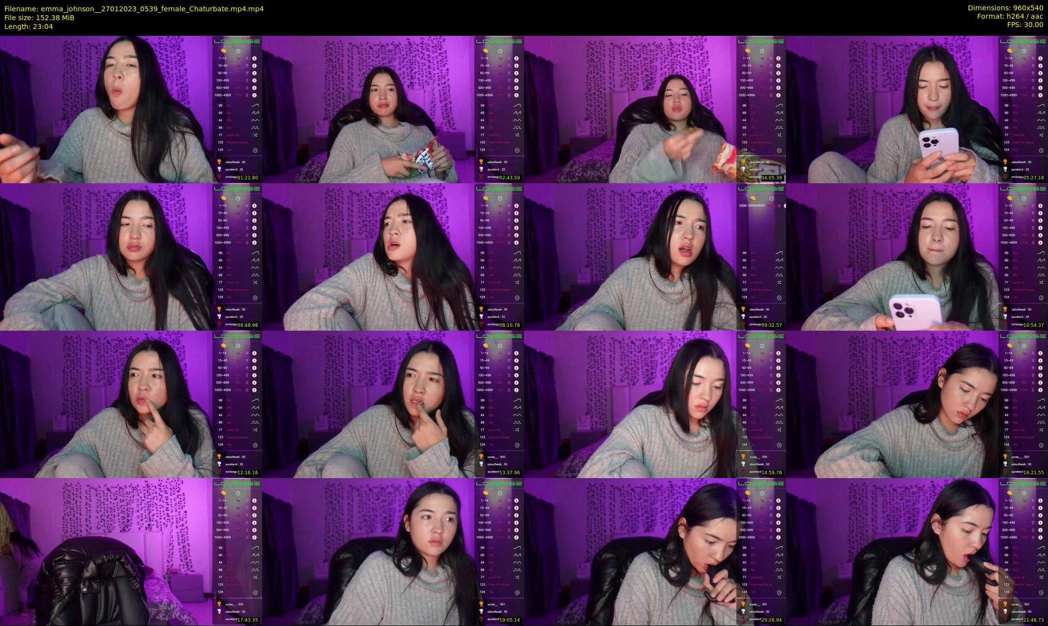 emma_johnson_ — 24 minute Chaturbate female cam show recording, 480p, Jan 27, 2023
