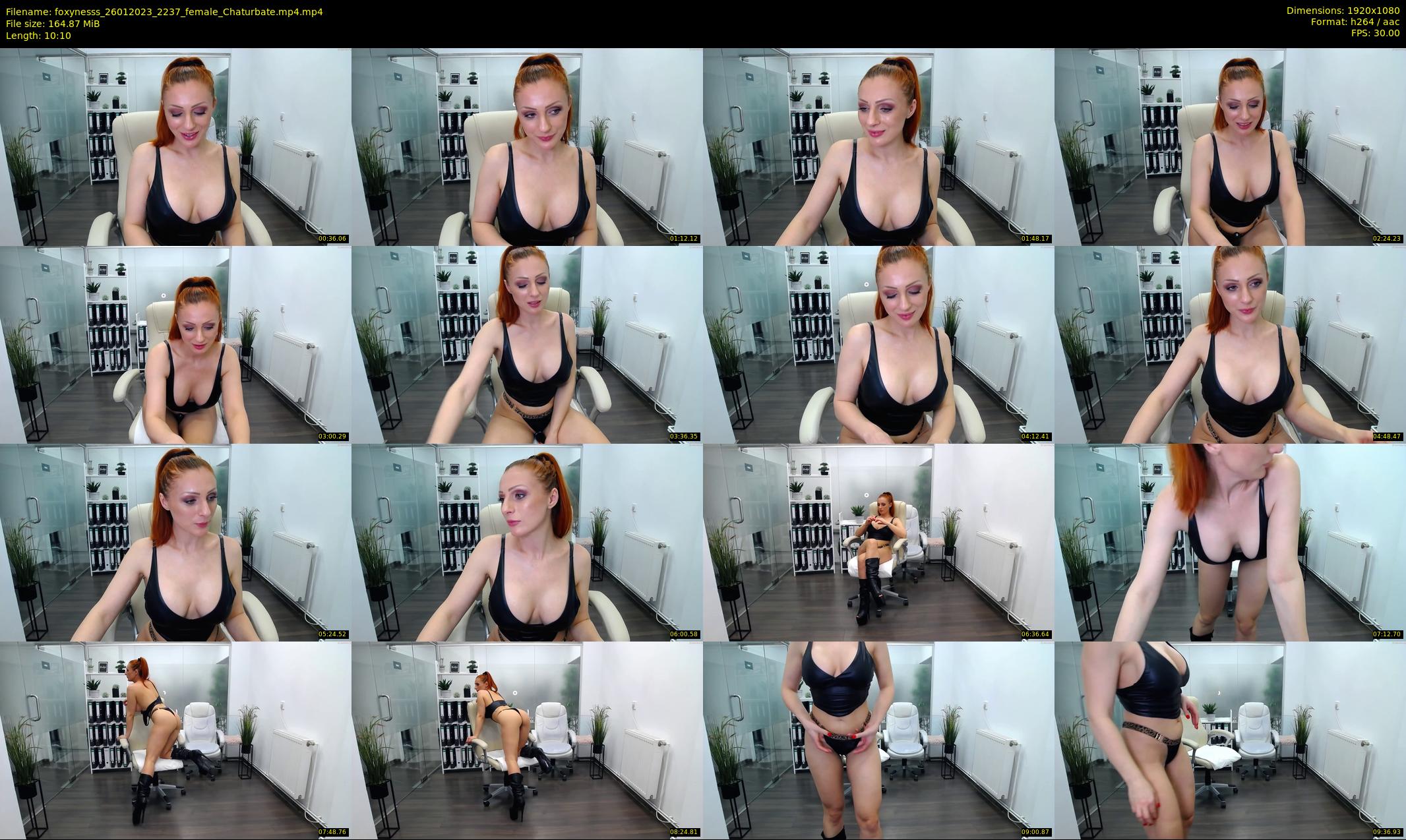 foxynesss — 11 minute Chaturbate female cam show recording, 1080p, Jan 26, 2023