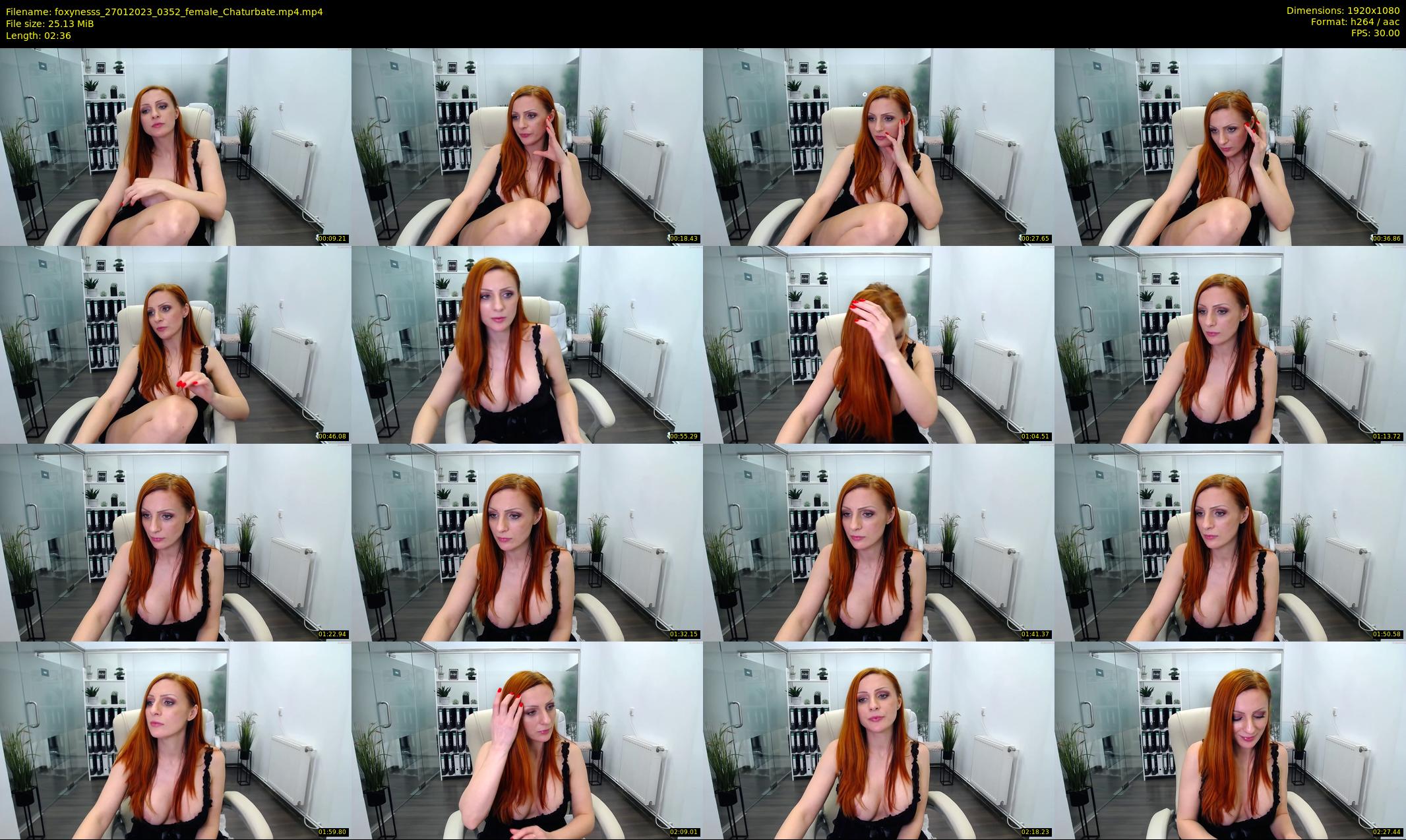foxynesss — 3 minute Chaturbate female cam show recording, 1080p, Jan 27, 2023