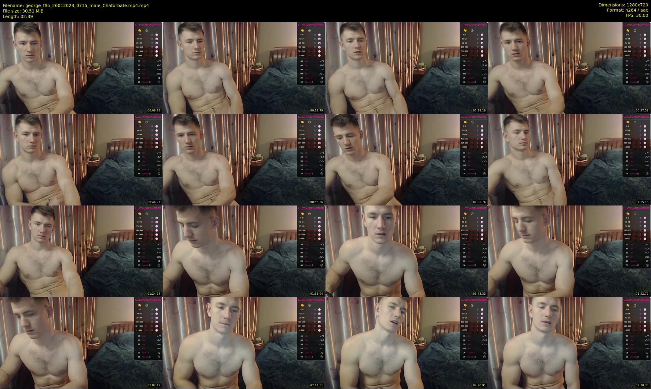 george_fflo — 3 minute Chaturbate male cam show recording, 720p, Jan 26, 2023
