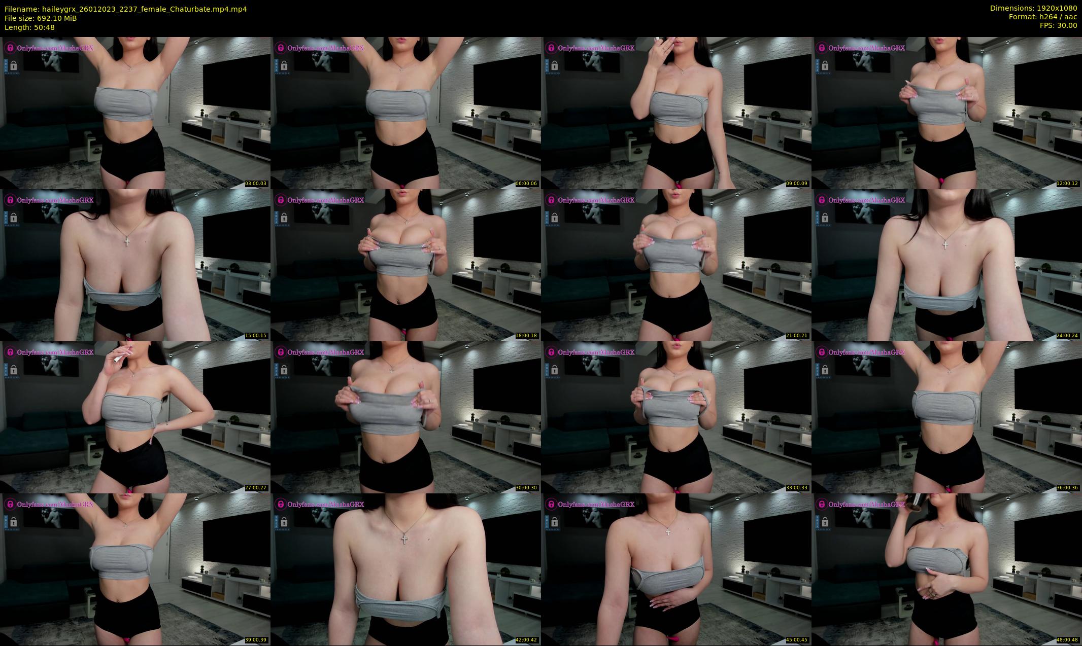 haileygrx — 51 minute Chaturbate female cam show recording, 1080p, Jan 26, 2023
