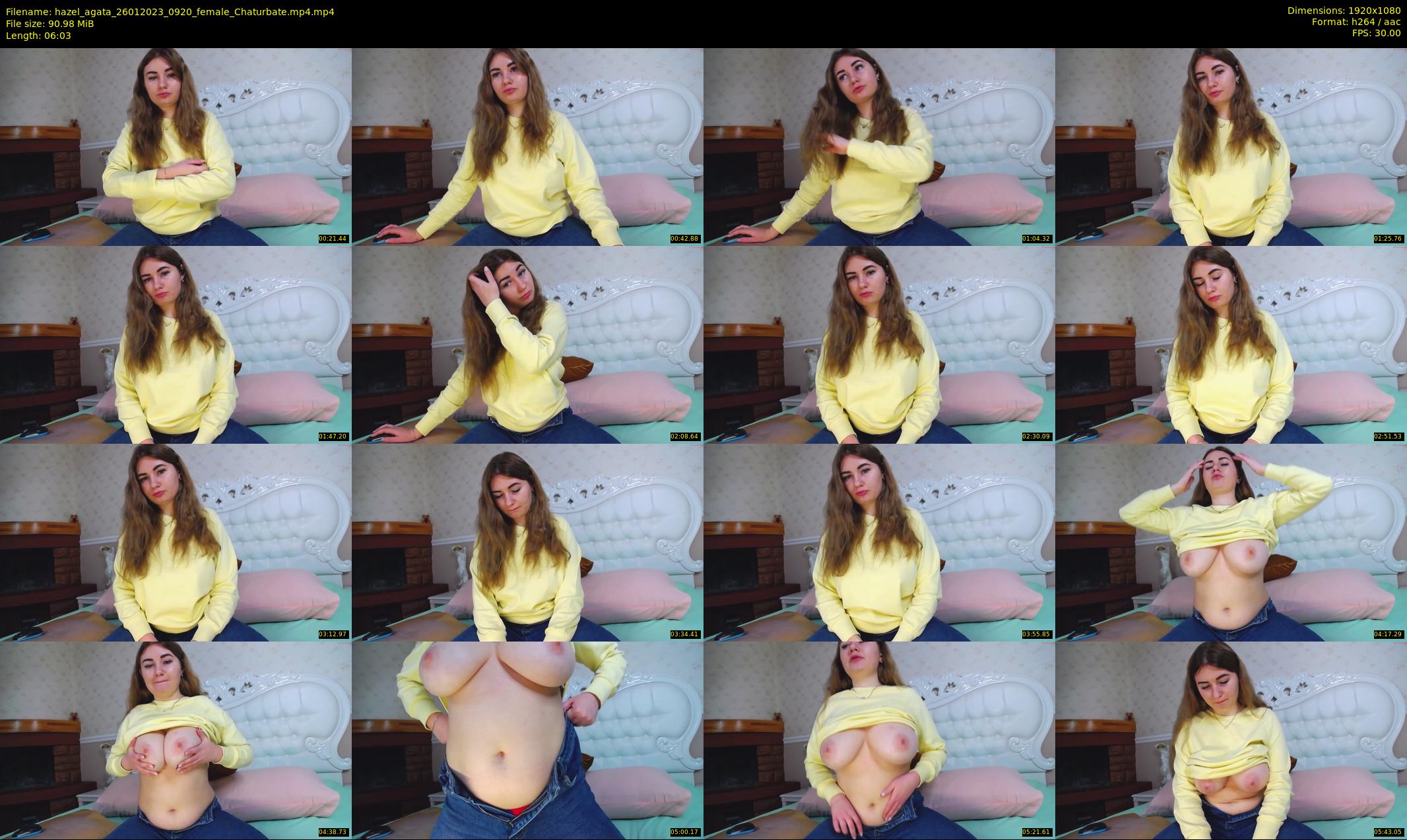 hazel_agata — 7 minute Chaturbate female cam show recording, 1080p, Jan 26, 2023