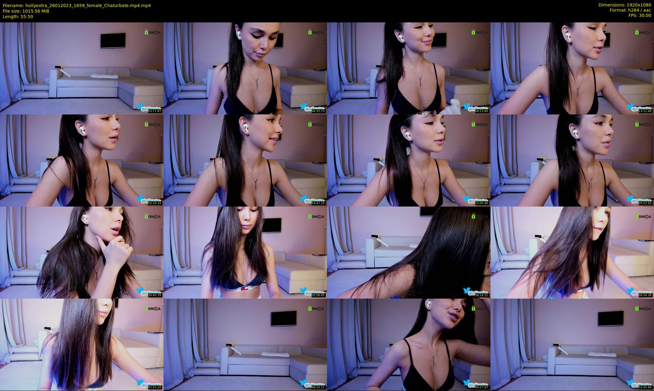 hollyextra — 56 minute Chaturbate female cam show recording, 1080p, Jan 26, 2023