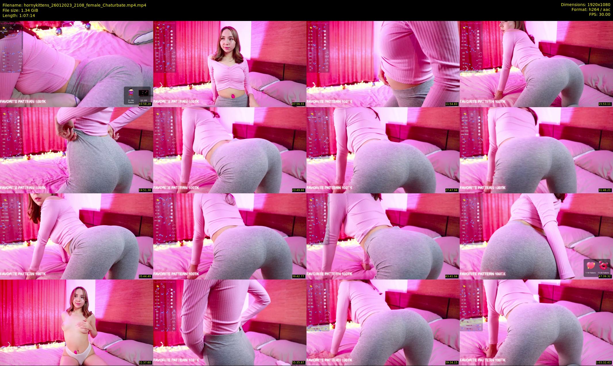 hornykittens — 68 minute Chaturbate couple cam show recording, 1080p, Jan 26, 2023