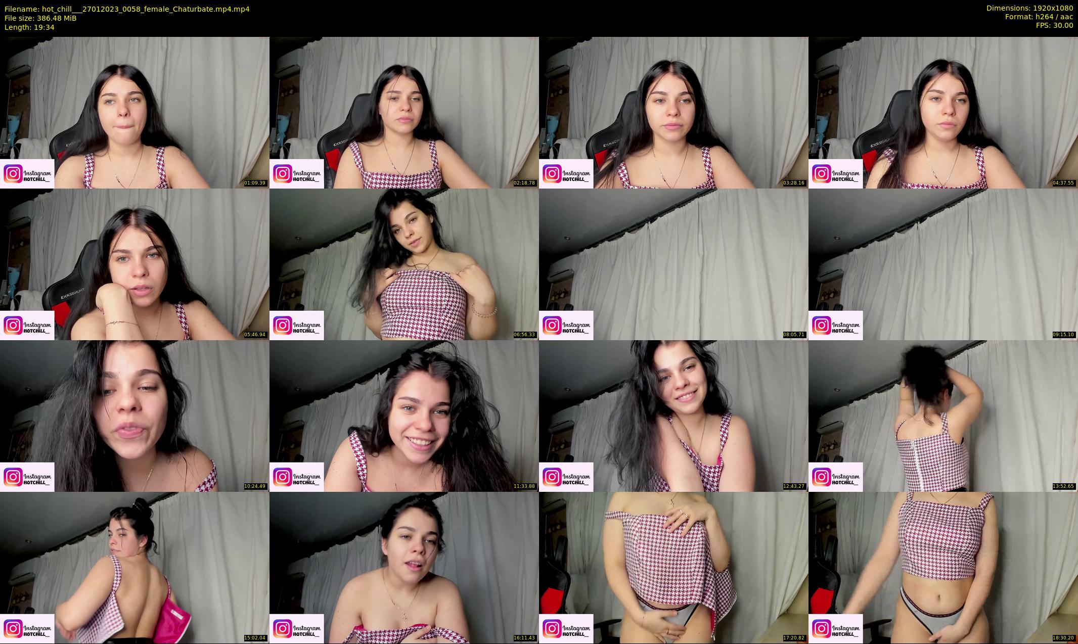 hot_chill__ — 20 minute Chaturbate female cam show recording, 1080p, Jan 27, 2023