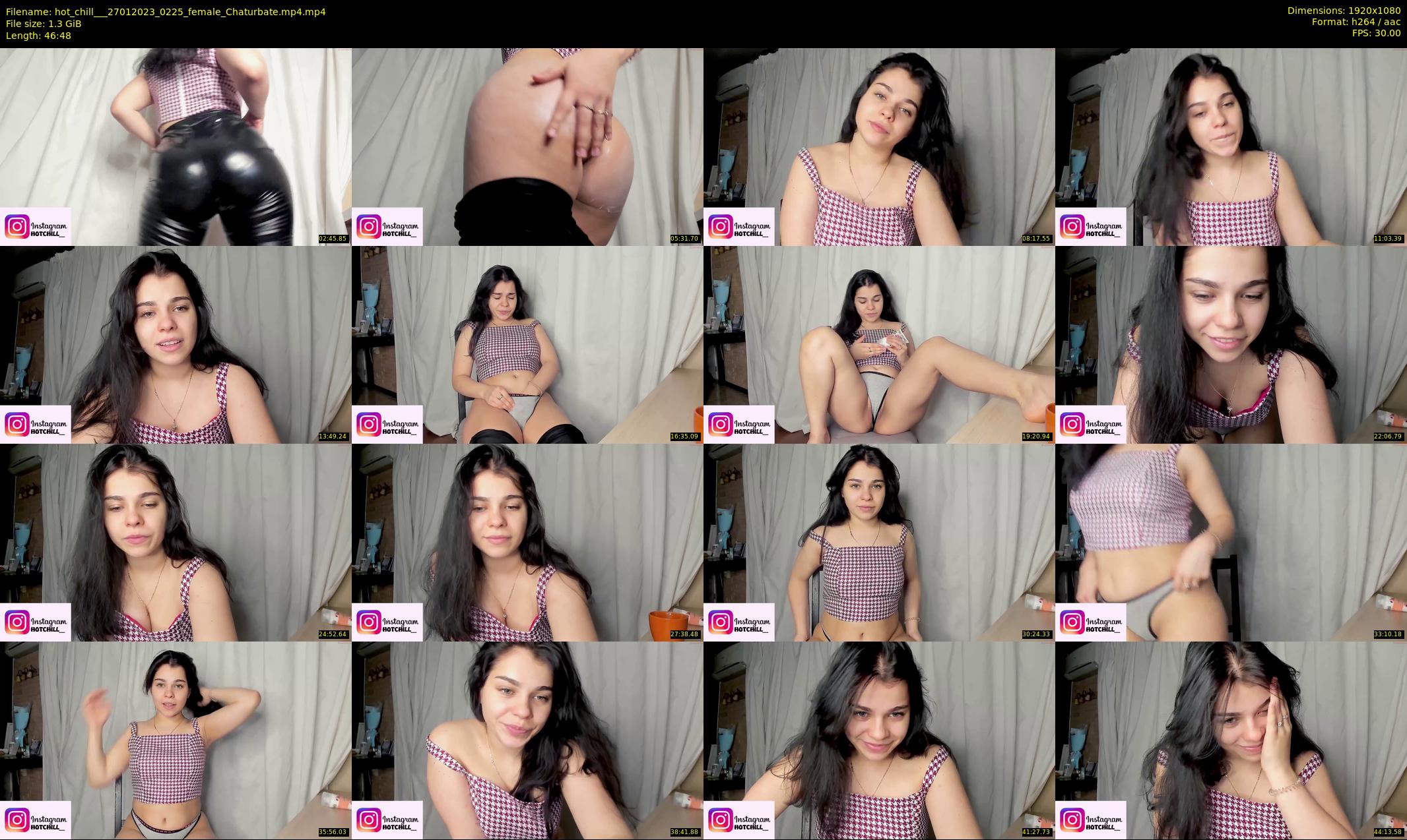 hot_chill__ — 47 minute Chaturbate female cam show recording, 1080p, Jan 27, 2023