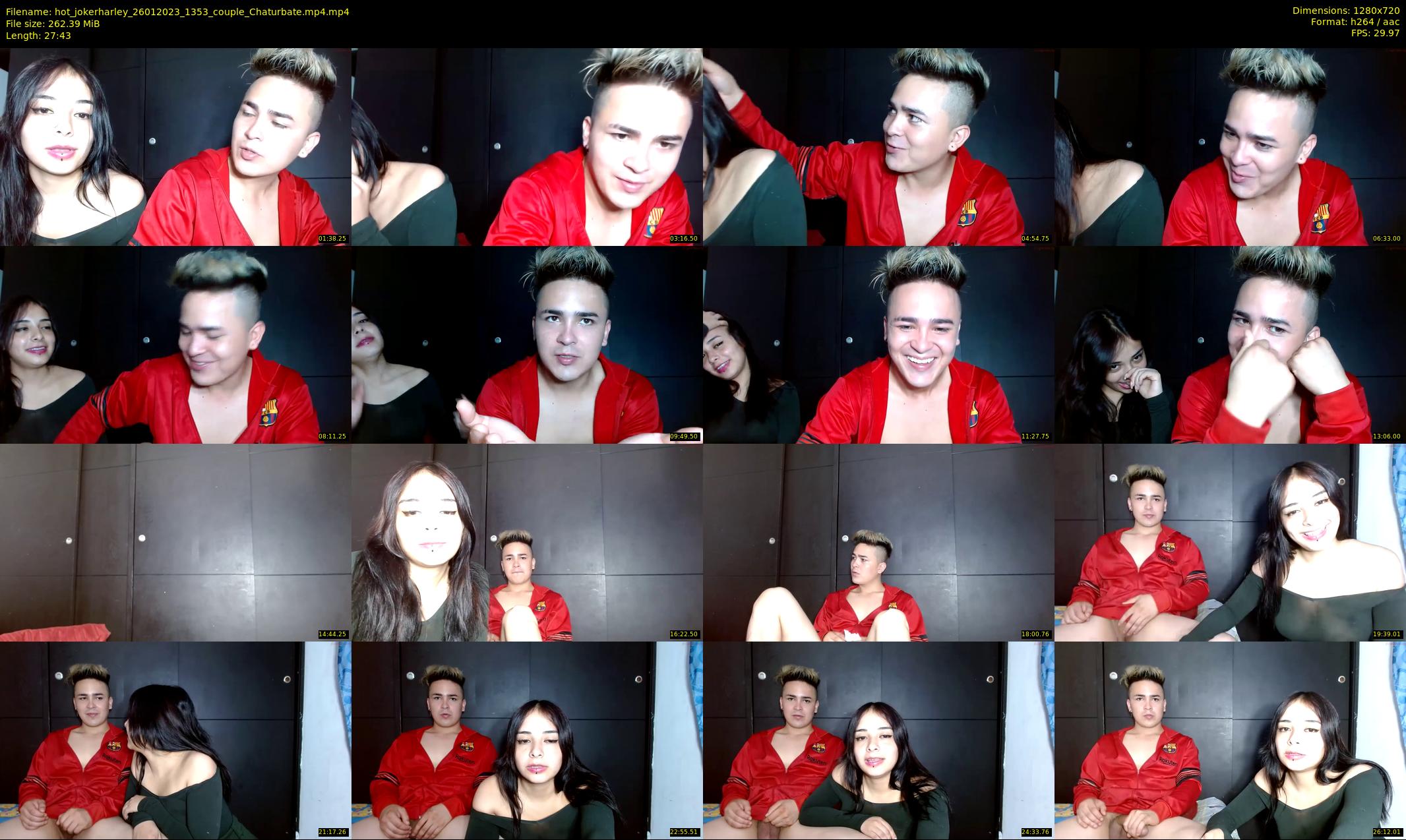 hot_jokerharley — 28 minute Chaturbate couple cam show recording, 720p, Jan 26, 2023