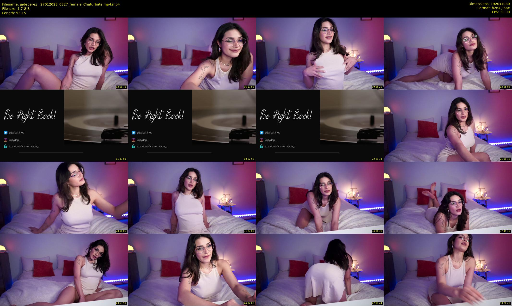 jadeperez_ — 54 minute Chaturbate female cam show recording, 1080p, Jan 27, 2023