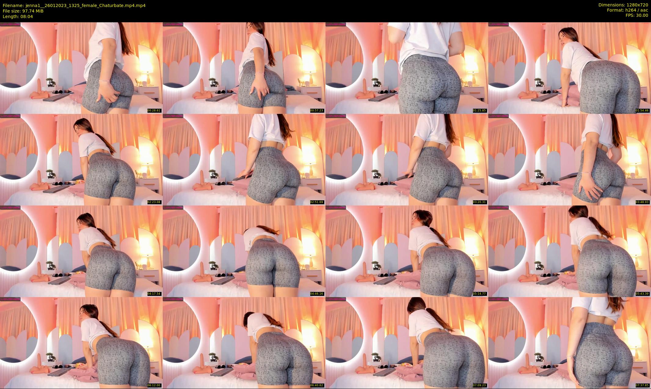 jenna1_ — 9 minute Chaturbate female cam show recording, 720p, Jan 26, 2023