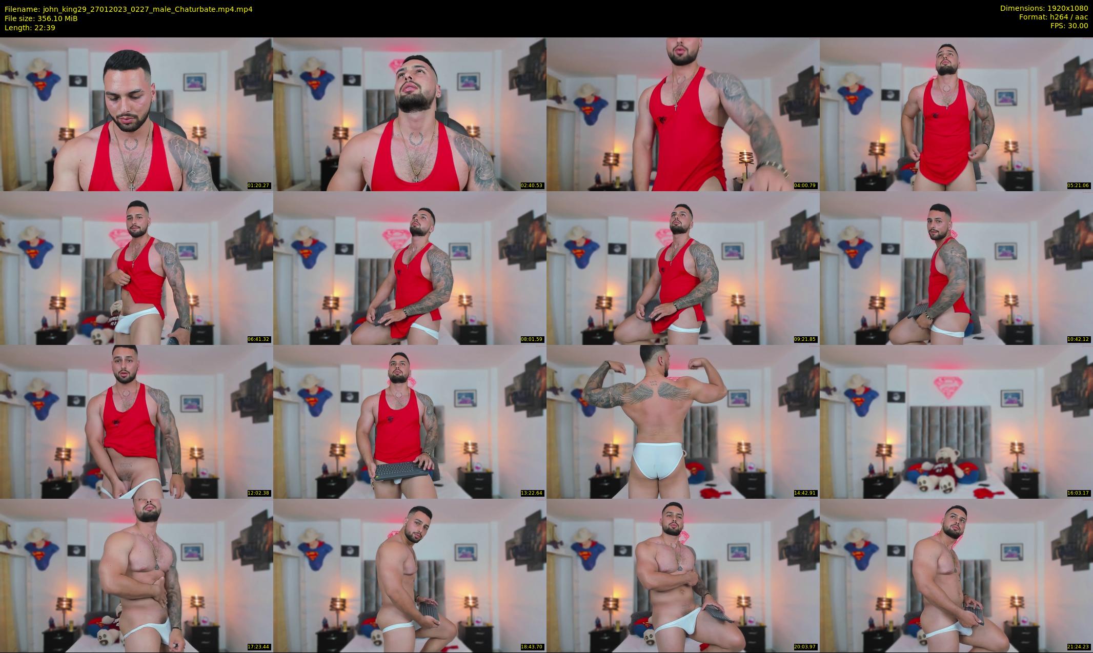 john_king29 — 23 minute Chaturbate male cam show recording, 1080p, Jan 27, 2023