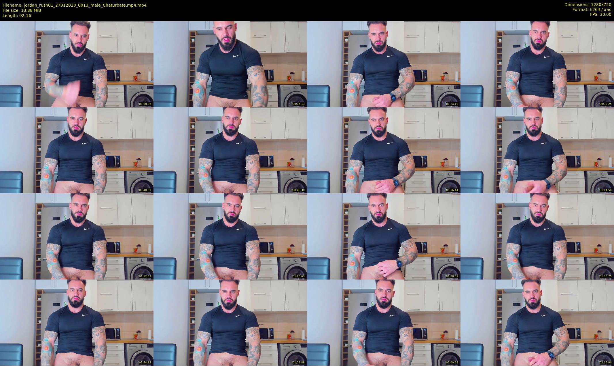 jordan_rush01 — 3 minute Chaturbate male cam show recording, 720p, Jan 27, 2023