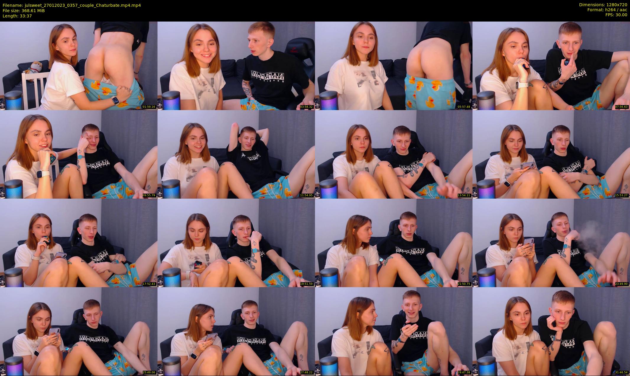julsweet — 34 minute Chaturbate male cam show recording, 720p, Jan 27, 2023