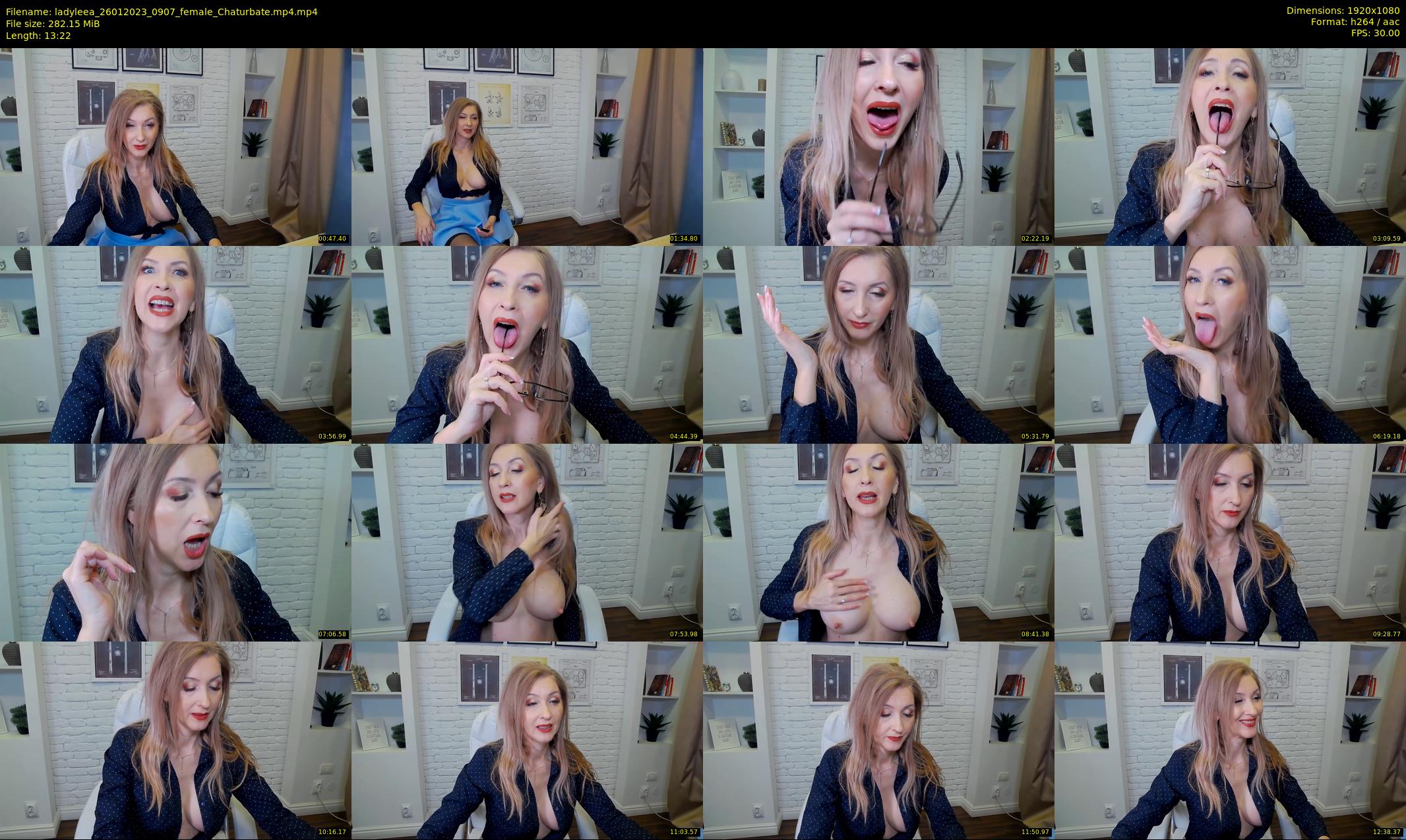 ladyleea — 14 minute Chaturbate female cam show recording, 1080p, Jan 26, 2023