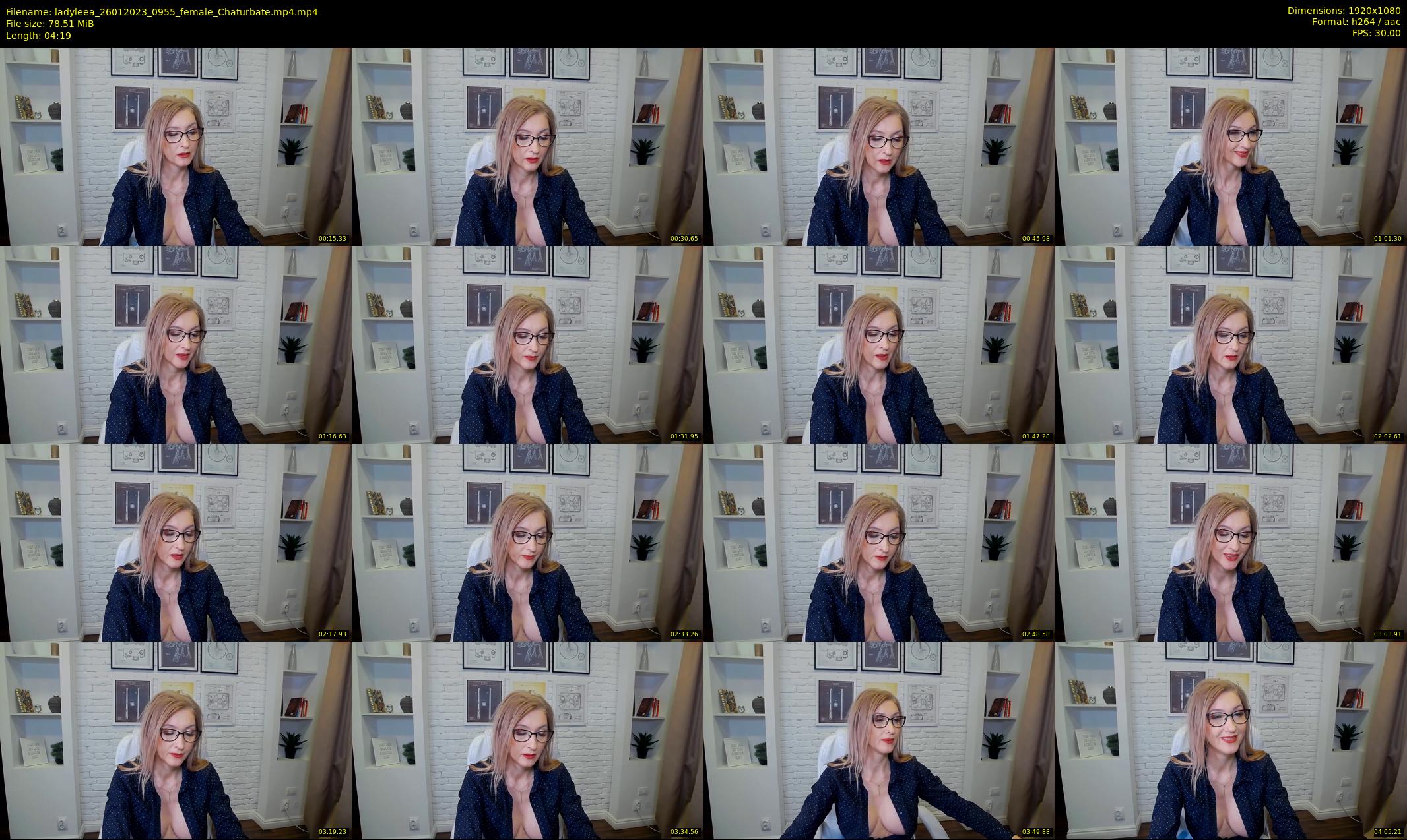 ladyleea — 5 minute Chaturbate female cam show recording, 1080p, Jan 26, 2023