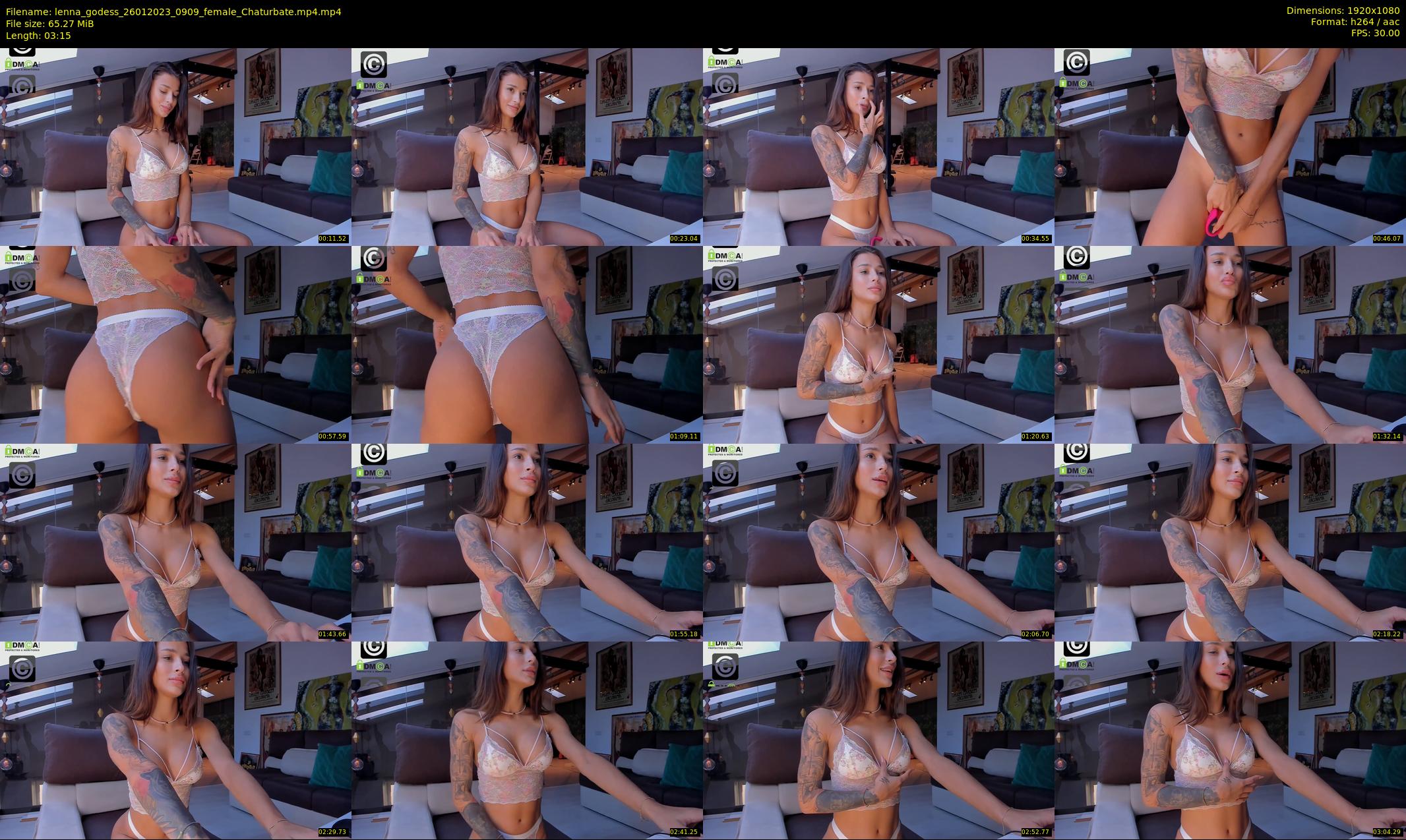 lenna_godess — 4 minute Chaturbate female cam show recording, 1080p, Jan 26, 2023