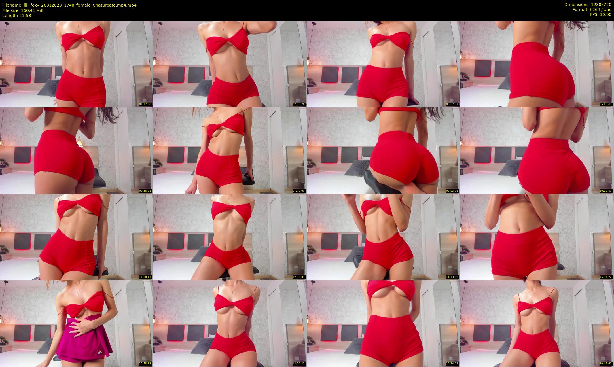 lili_foxy — 22 minute Chaturbate female cam show recording, 720p, Jan 26, 2023