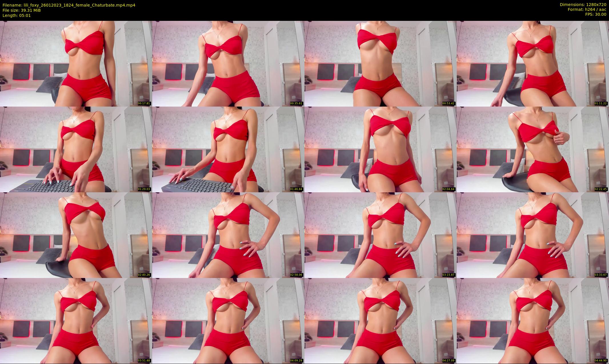 lili_foxy — 6 minute Chaturbate female cam show recording, 720p, Jan 26, 2023