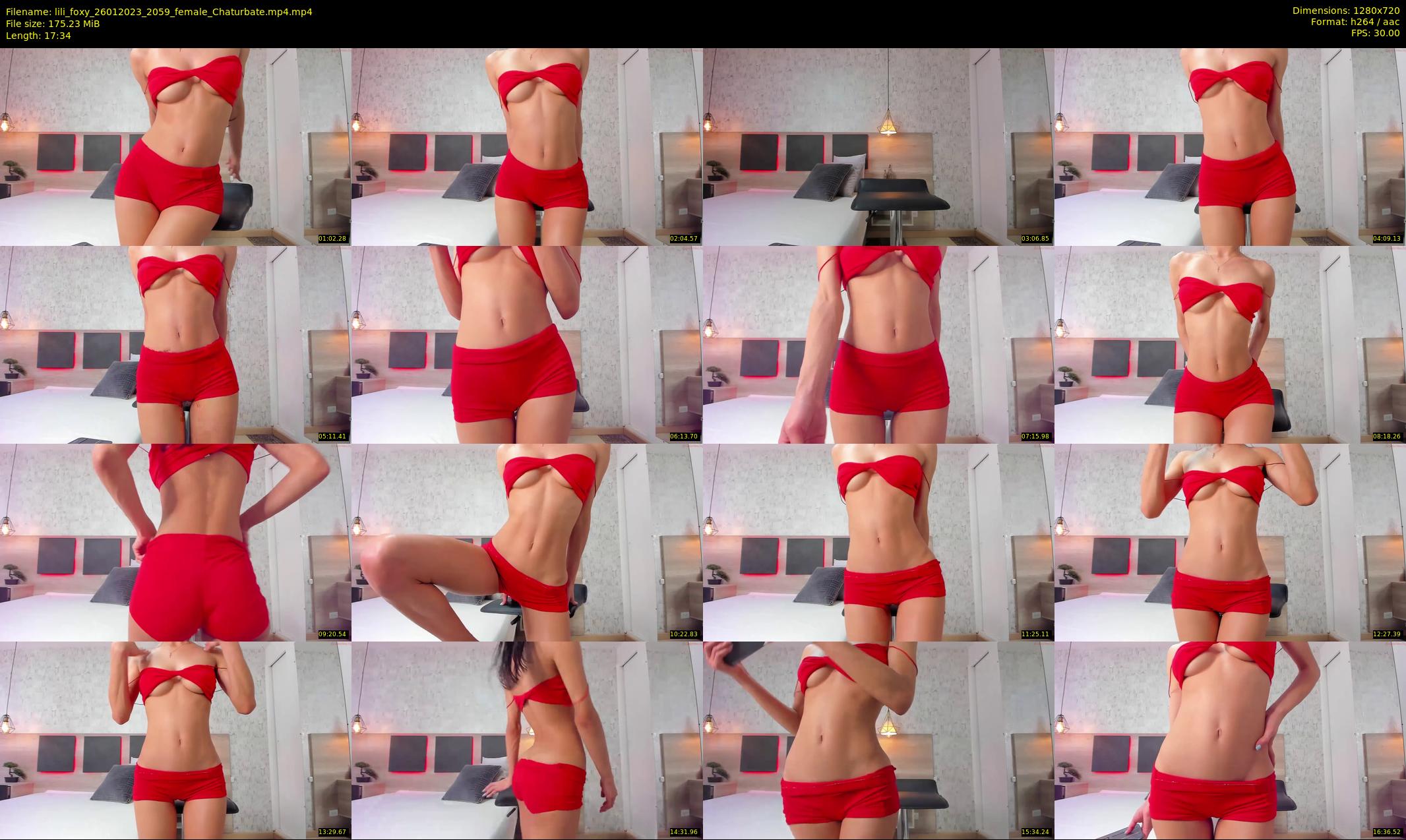 lili_foxy — 18 minute Chaturbate female cam show recording, 720p, Jan 26, 2023