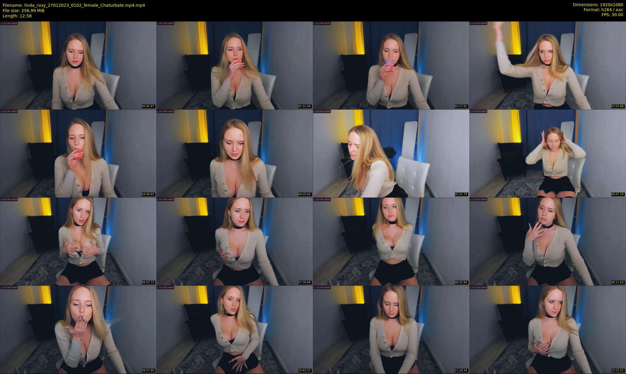 linda_roxy — 13 minute Chaturbate female cam show recording, 1080p, Jan 27, 2023