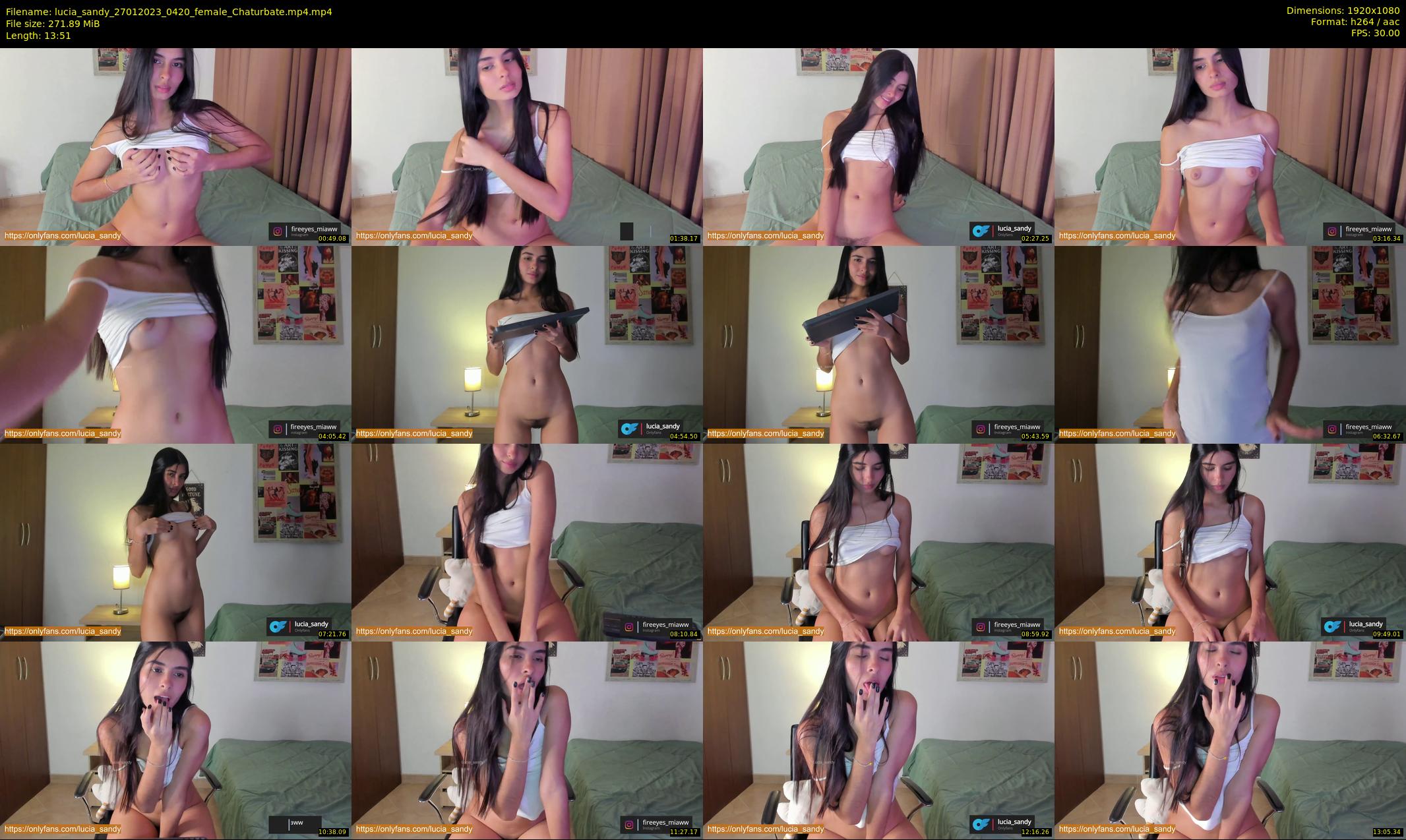lucia_sandy — 14 minute Chaturbate female cam show recording, 1080p, Jan 27, 2023
