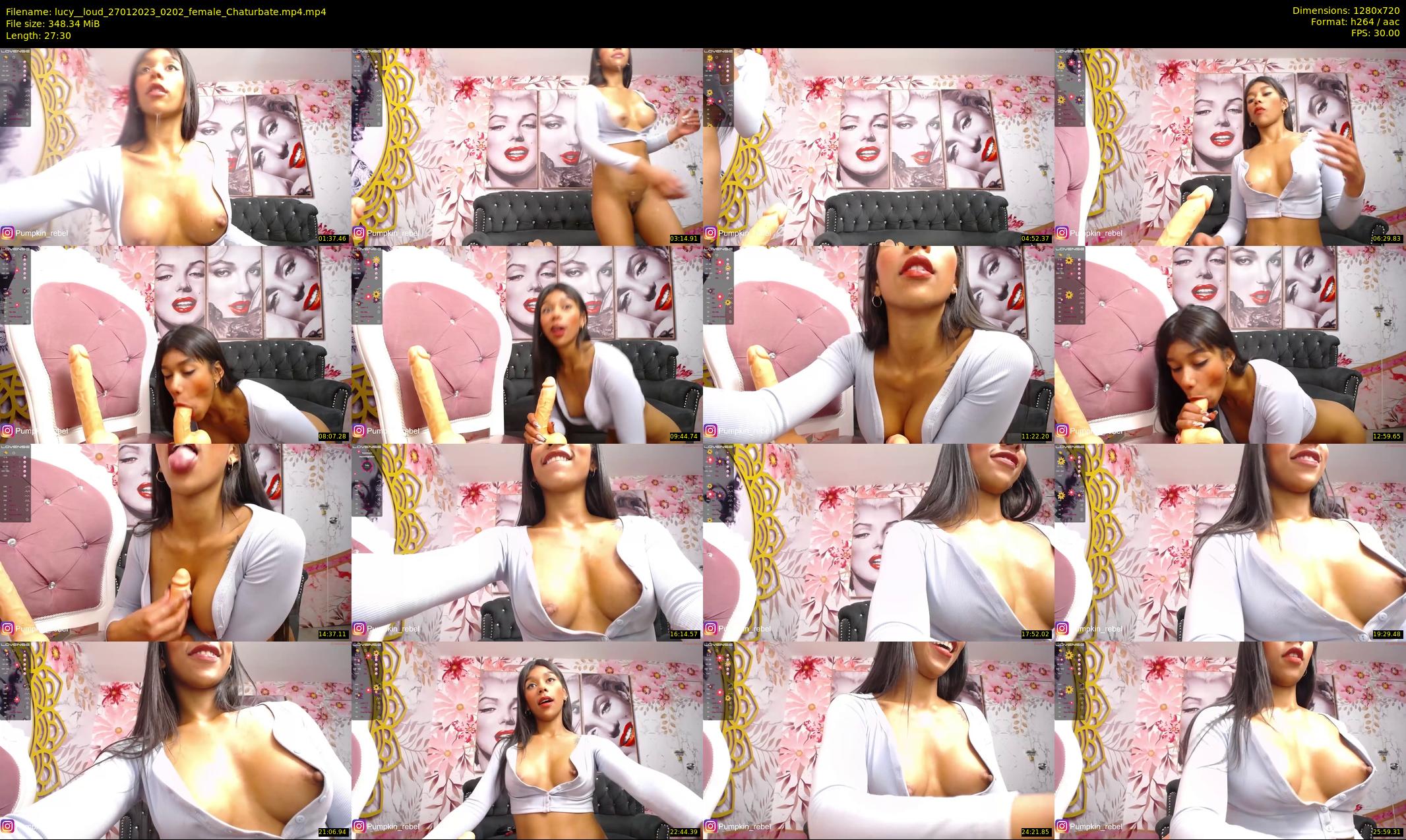 lucy__loud — 28 minute Chaturbate female cam show recording, 720p, Jan 27, 2023