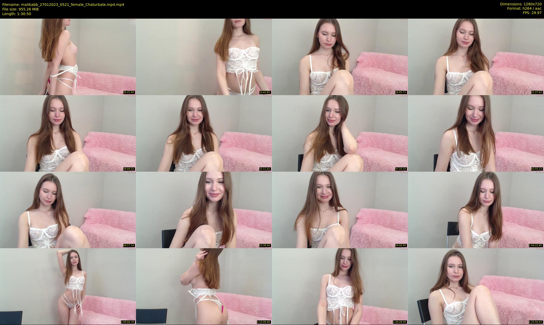 malikabb — 91 minute Chaturbate female cam show recording, 720p, Jan 27, 2023