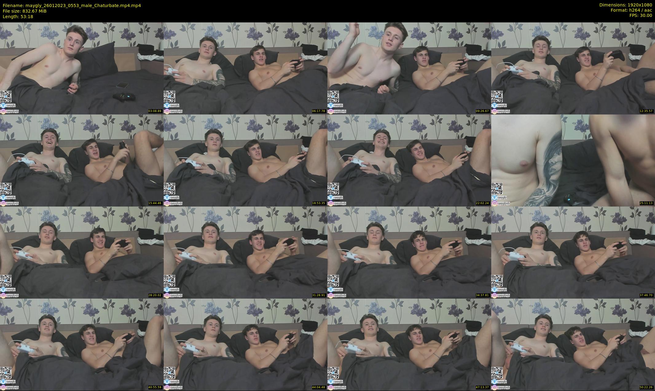 maygly — 54 minute Chaturbate male cam show recording, 1080p, Jan 26, 2023