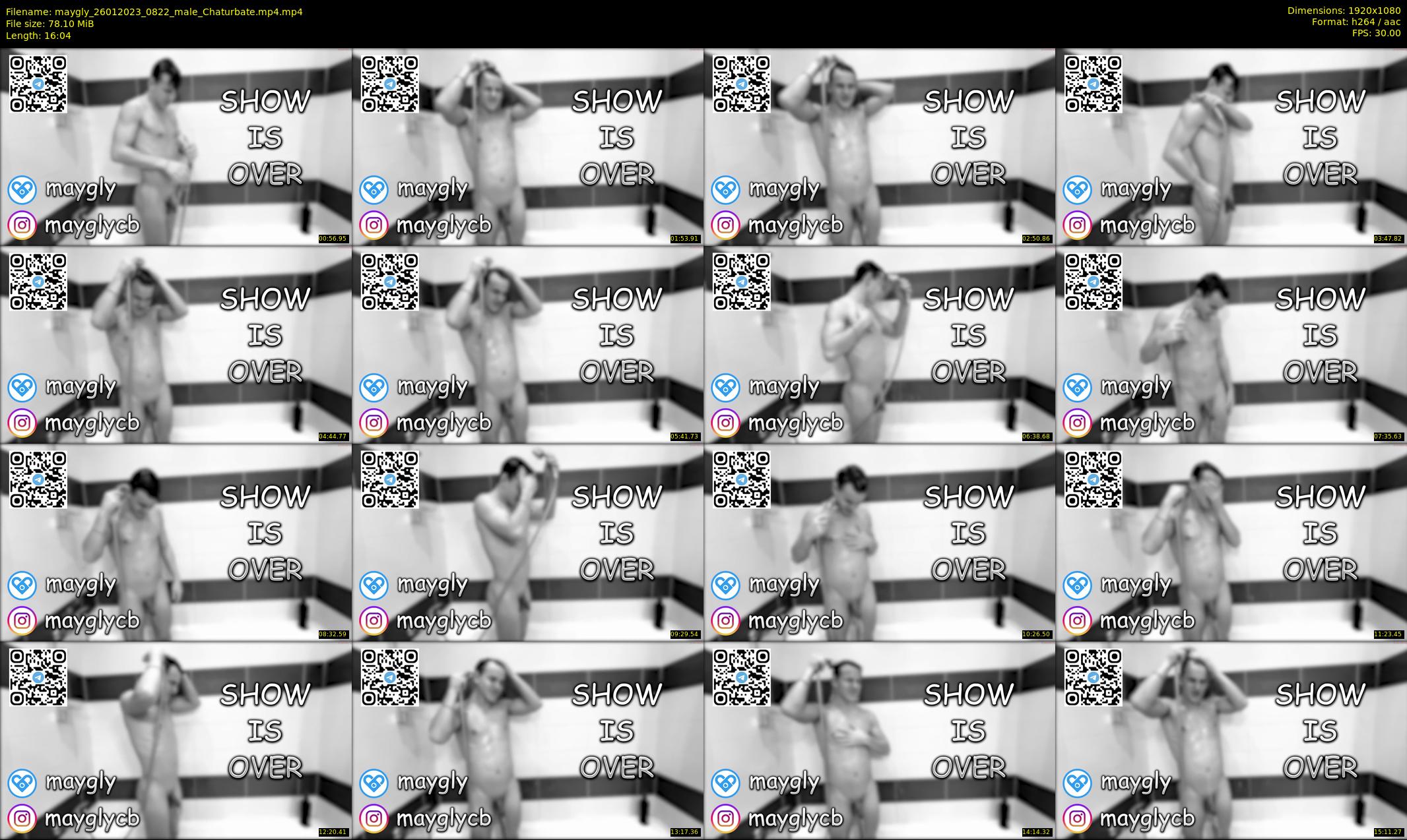maygly — 17 minute Chaturbate male cam show recording, 1080p, Jan 26, 2023
