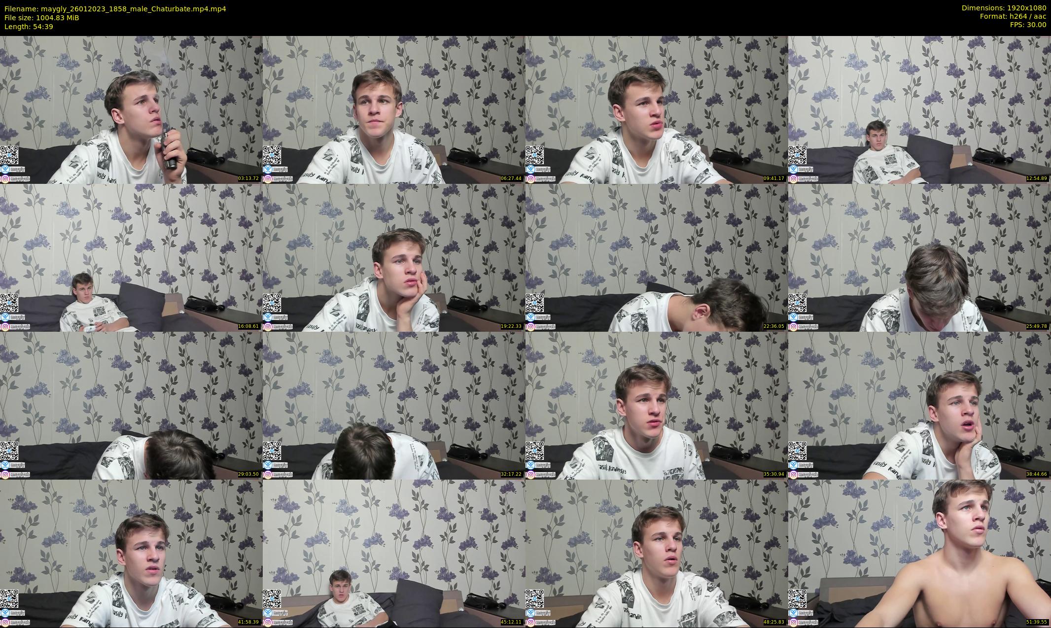 maygly — 55 minute Chaturbate male cam show recording, 1080p, Jan 26, 2023