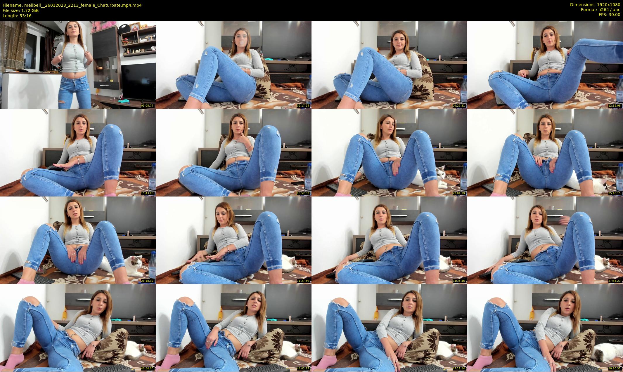 mellbell_ — 54 minute Chaturbate female cam show recording, 1080p, Jan 26, 2023