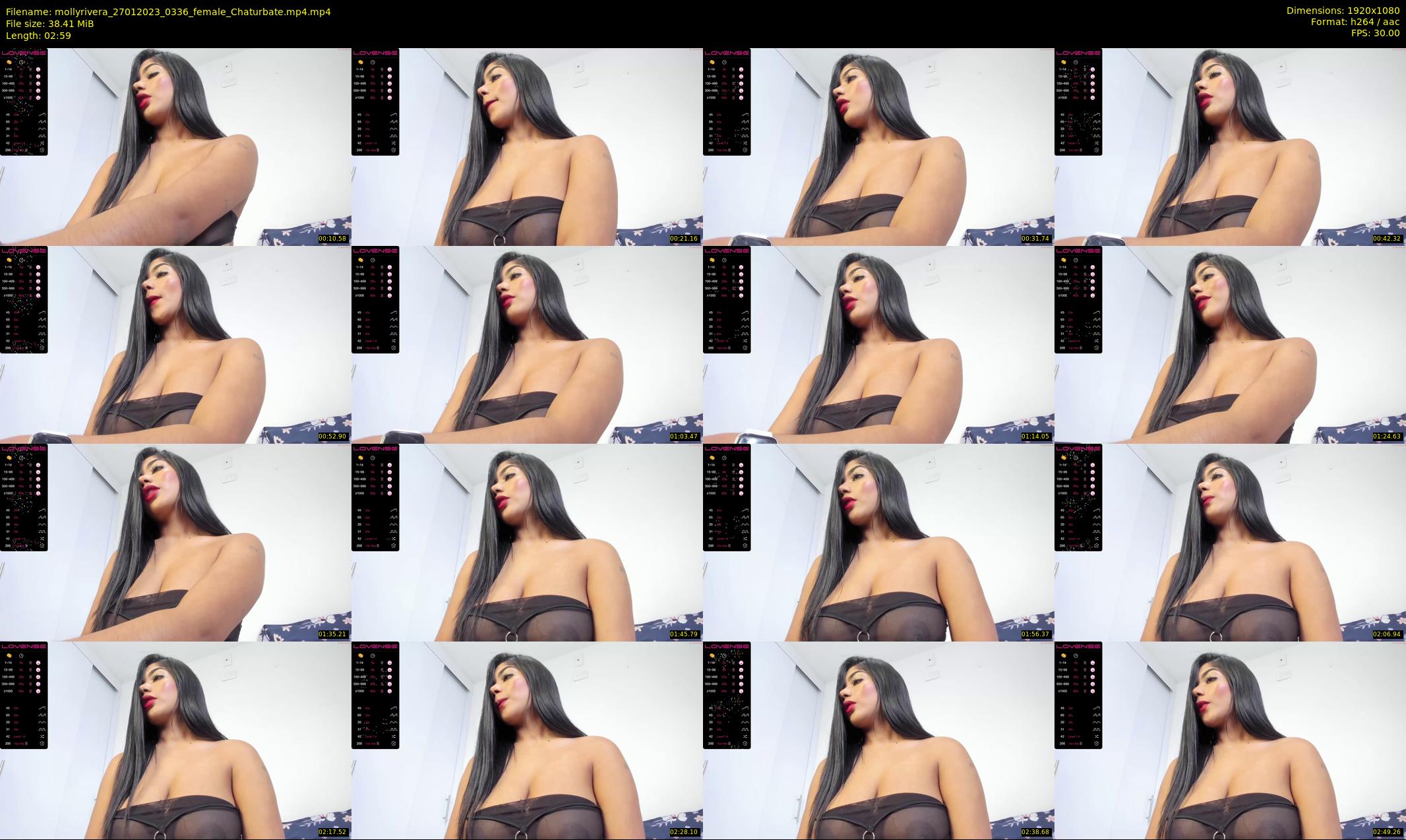 mollyrivera — 3 minute Chaturbate female cam show recording, 1080p, Jan 27, 2023