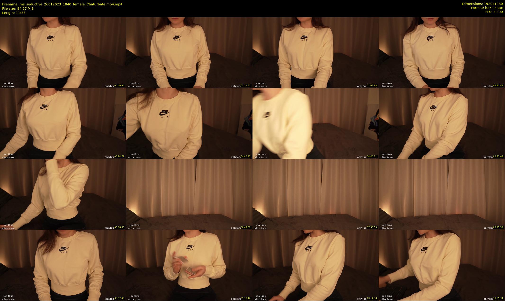 ms_seductive — 12 minute Chaturbate female cam show recording, 1080p, Jan 26, 2023