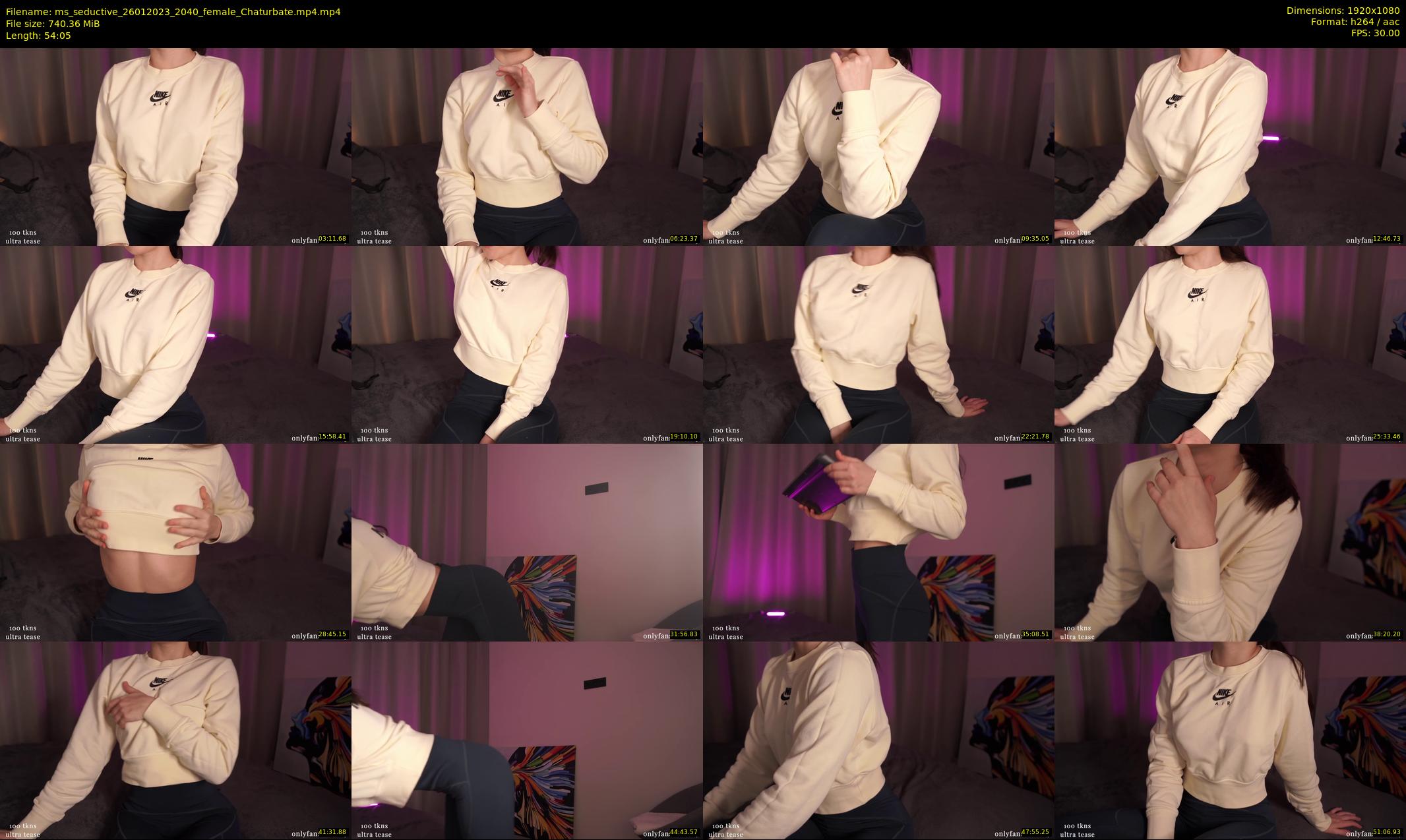 ms_seductive — 55 minute Chaturbate female cam show recording, 1080p, Jan 26, 2023